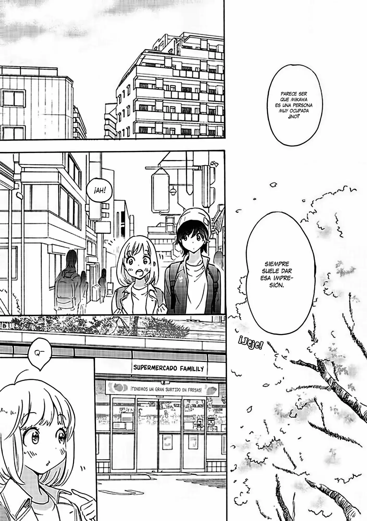 Página 9 — Asagao to Kase-san Capítulo 22.5