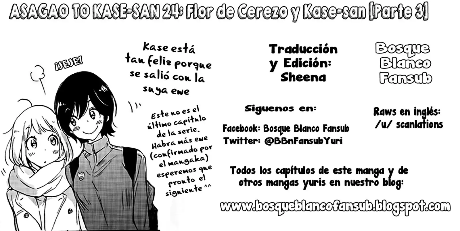 Página 20 — Asagao to Kase-san Capítulo 22.6