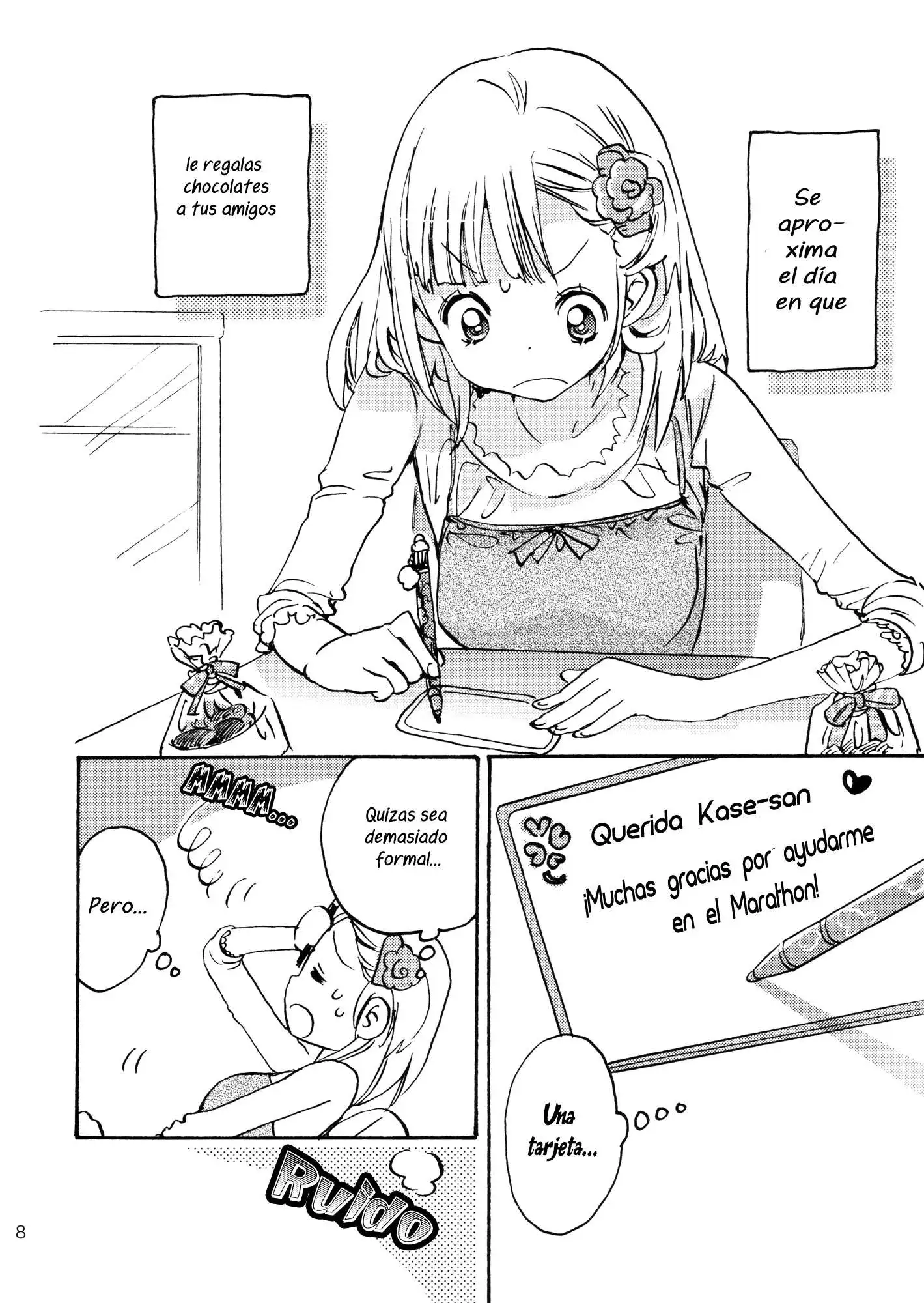 Página 9 — Asagao to Kase-san Capítulo 5.5