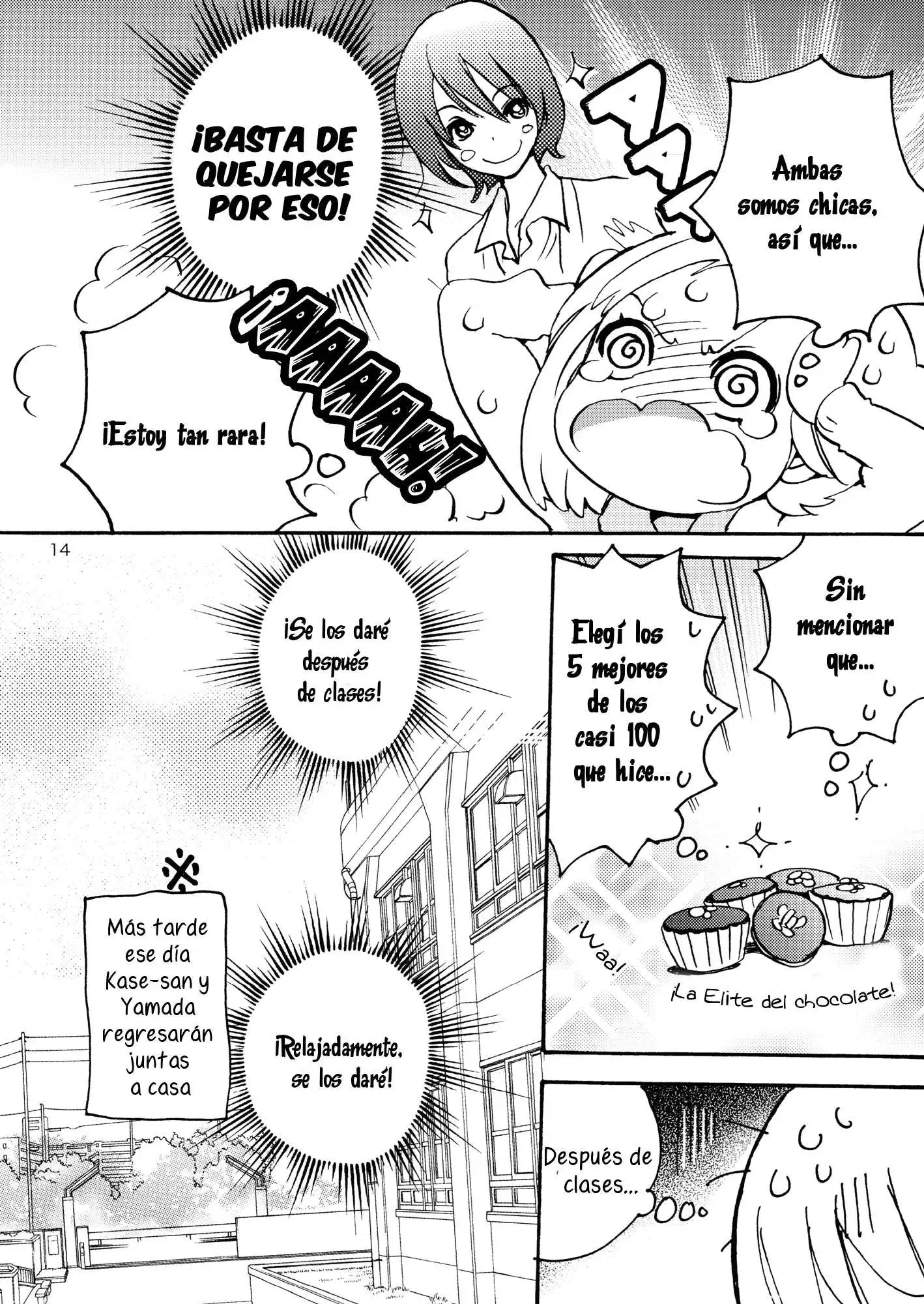 Página 15 — Asagao to Kase-san Capítulo 5.5