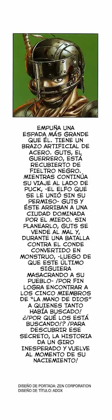 Página 2 — Berserk Capítulo 0.05