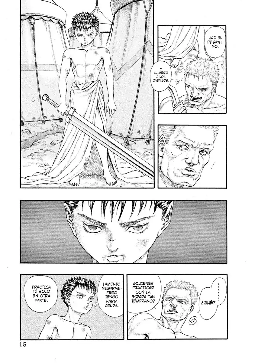 Página 15 — Berserk Capítulo 0.09