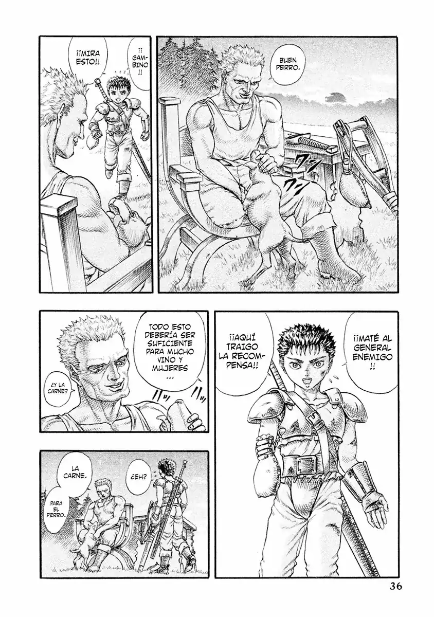 Página 35 — Berserk Capítulo 0.09