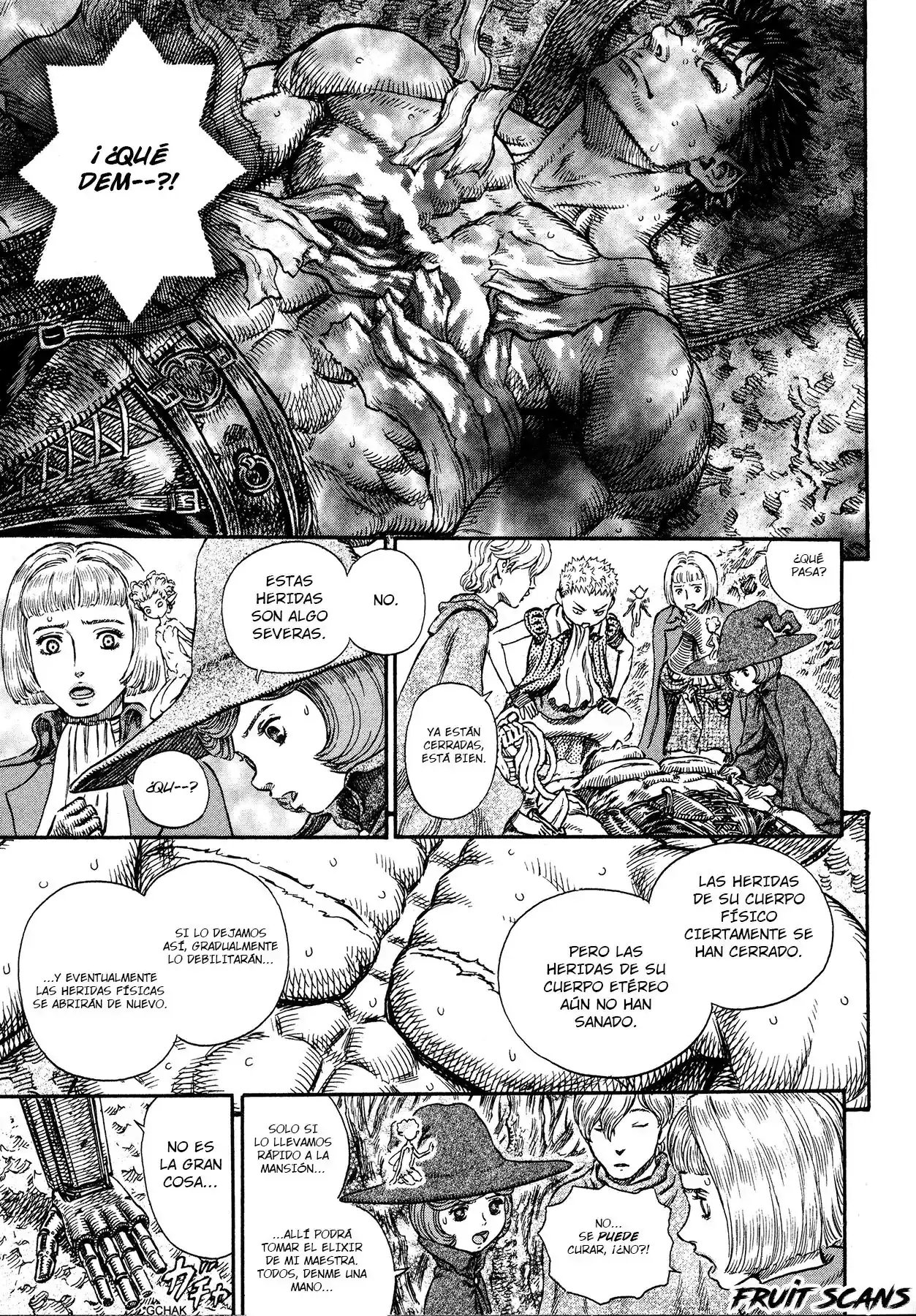 Página 14 — Berserk Capítulo 222