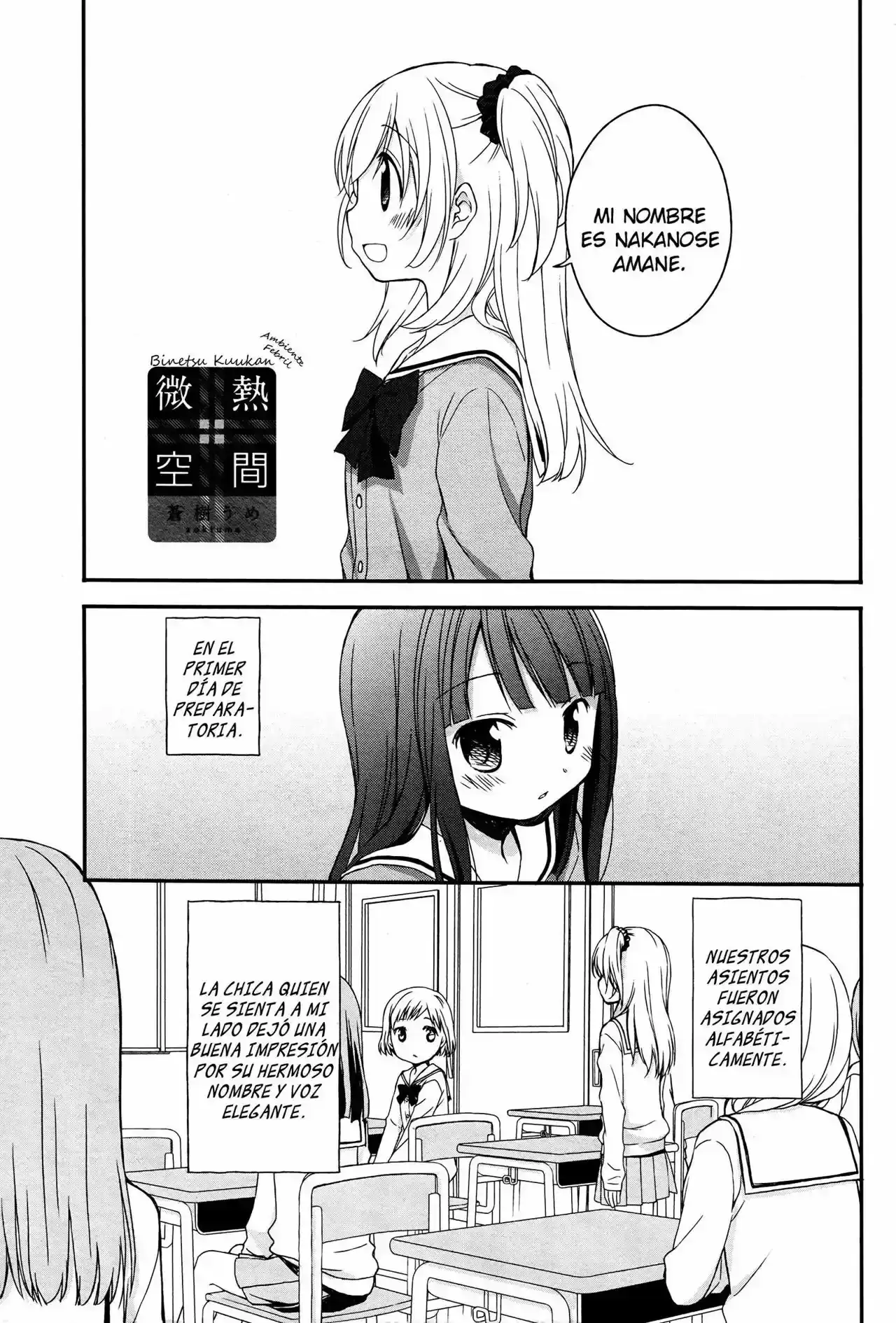 Página 1 — Capítulo 9 de Binetsu Kuukan