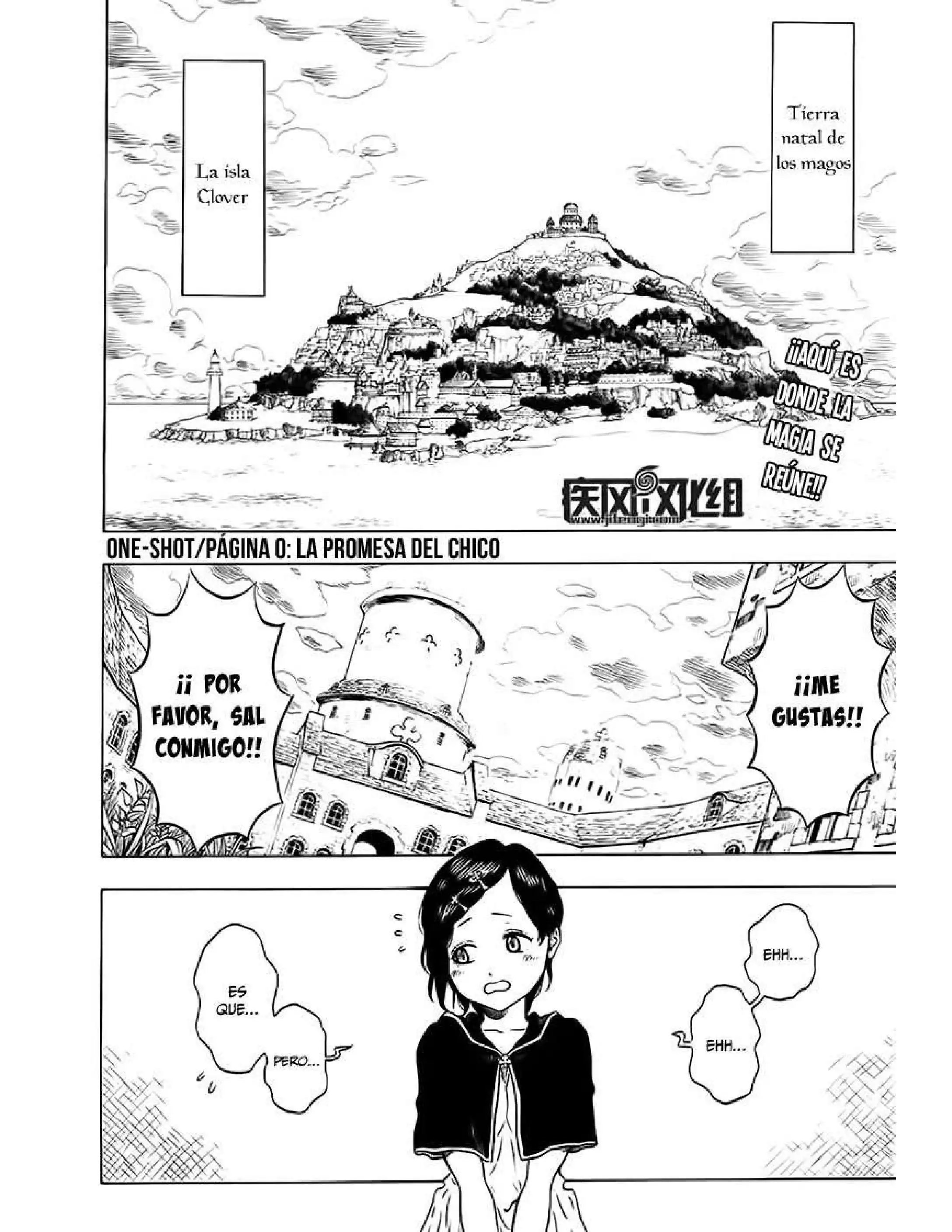 Página 2 — Black Clover Capítulo 1