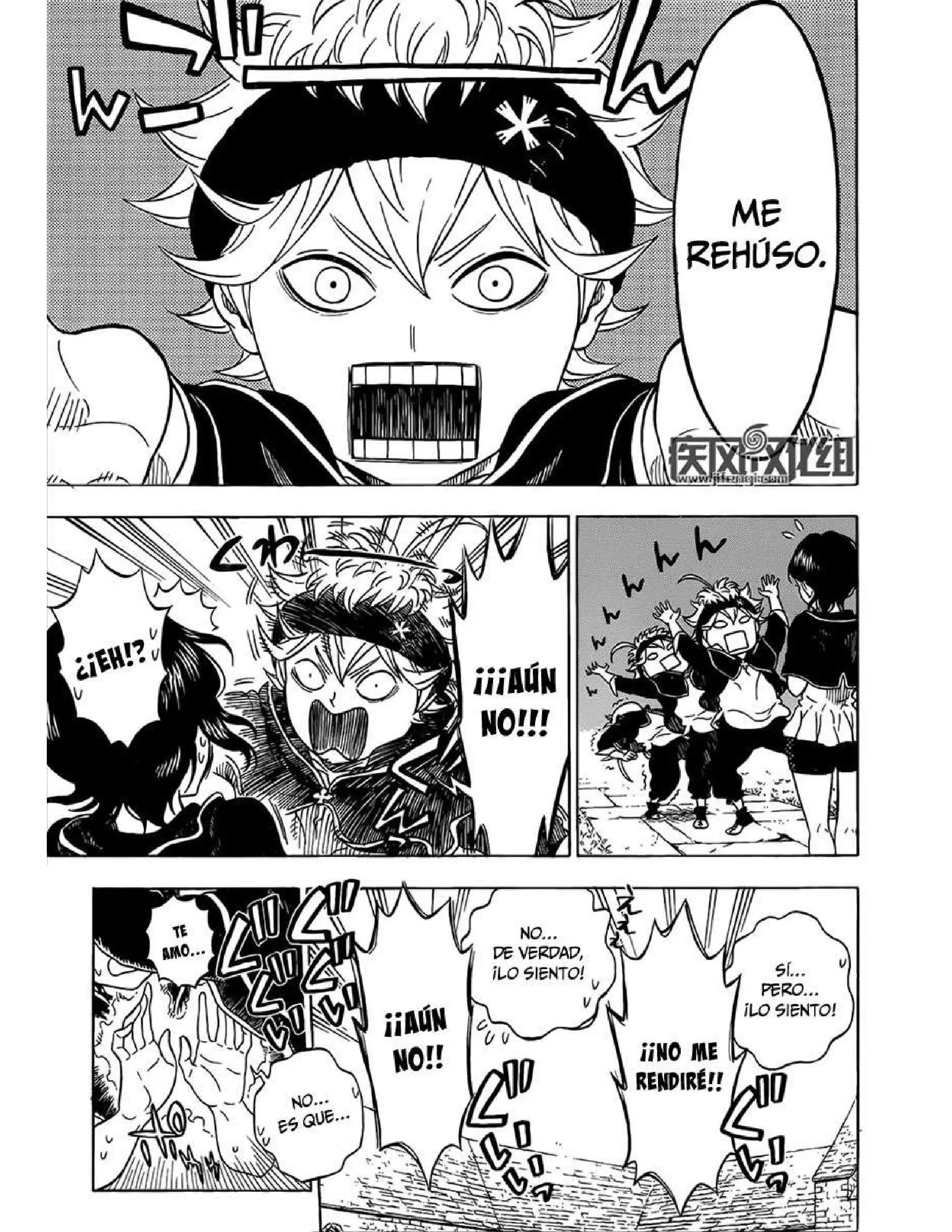 Página 3 — Black Clover Capítulo 1