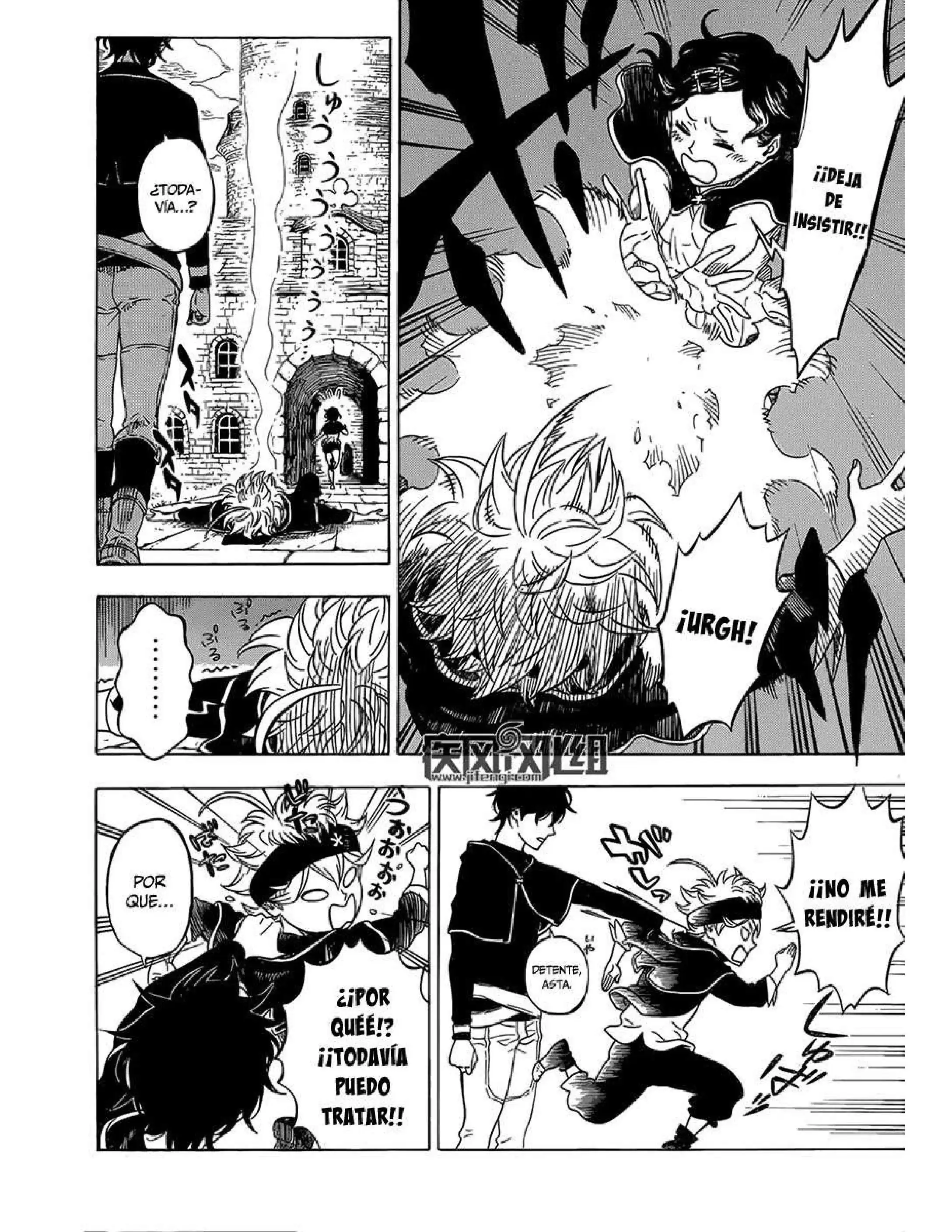 Página 4 — Black Clover Capítulo 1
