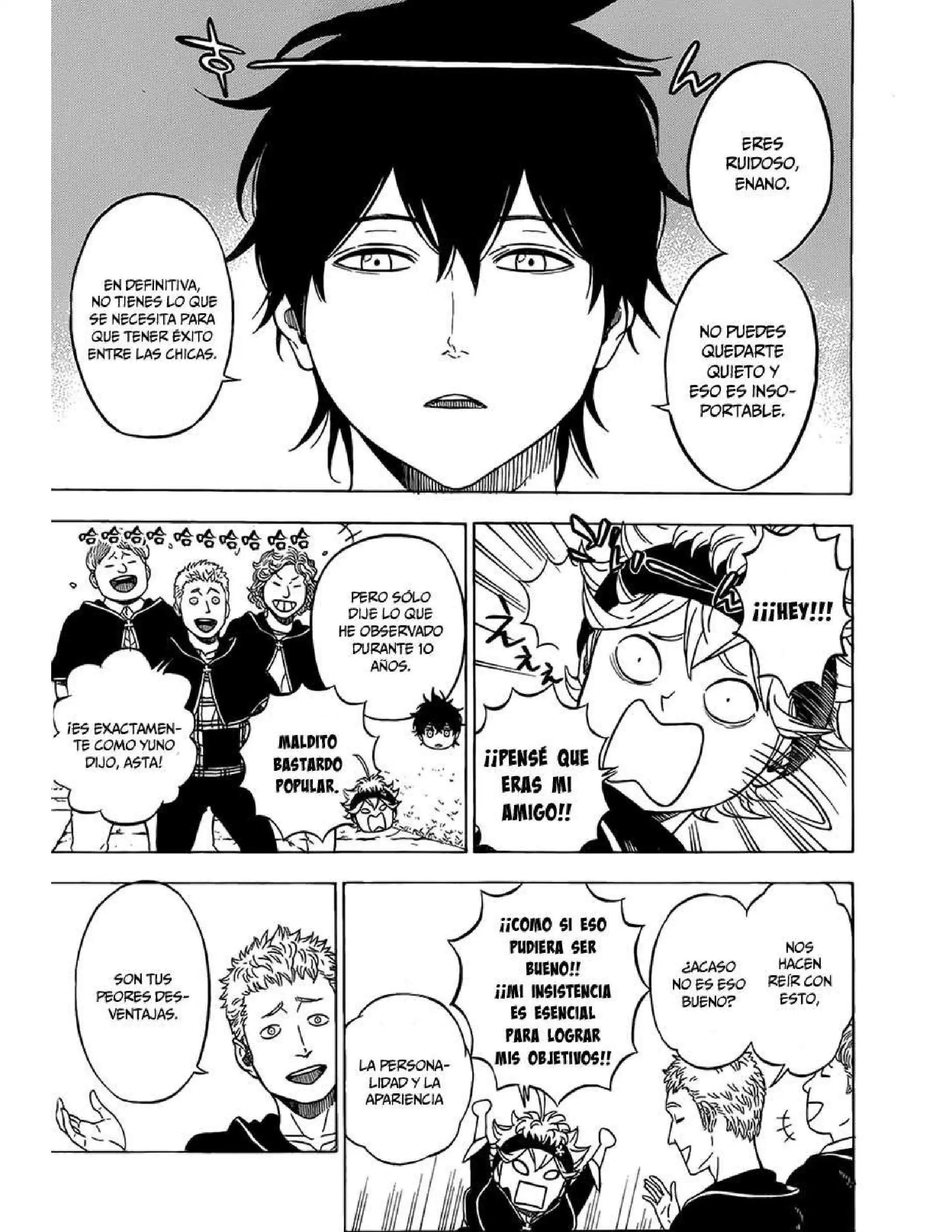 Página 5 — Black Clover Capítulo 1