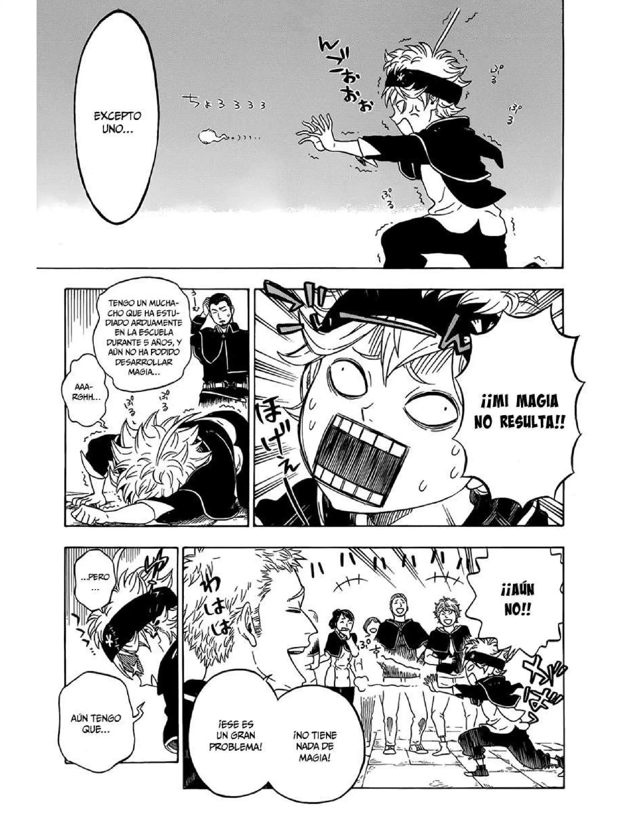 Página 7 — Black Clover Capítulo 1