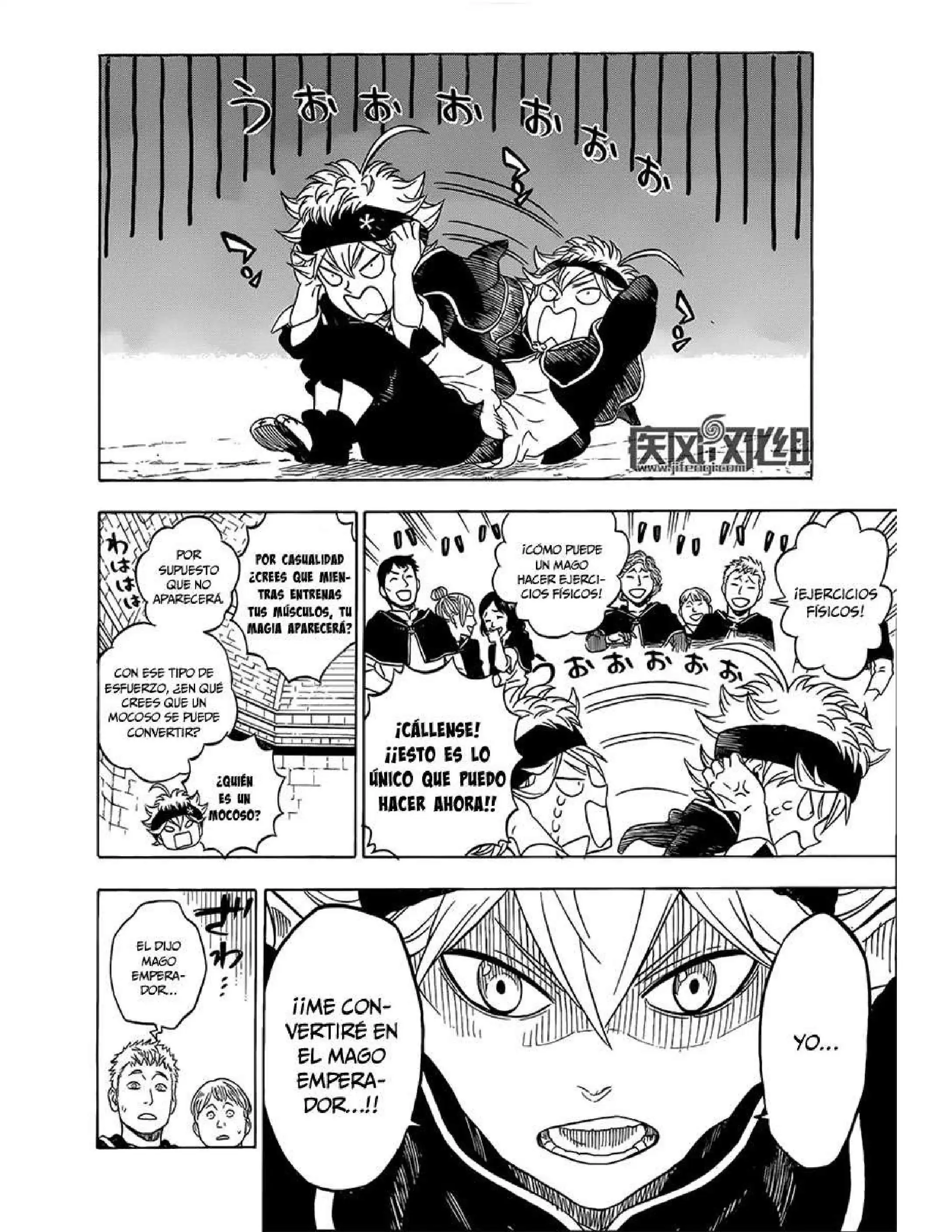 Página 8 — Black Clover Capítulo 1
