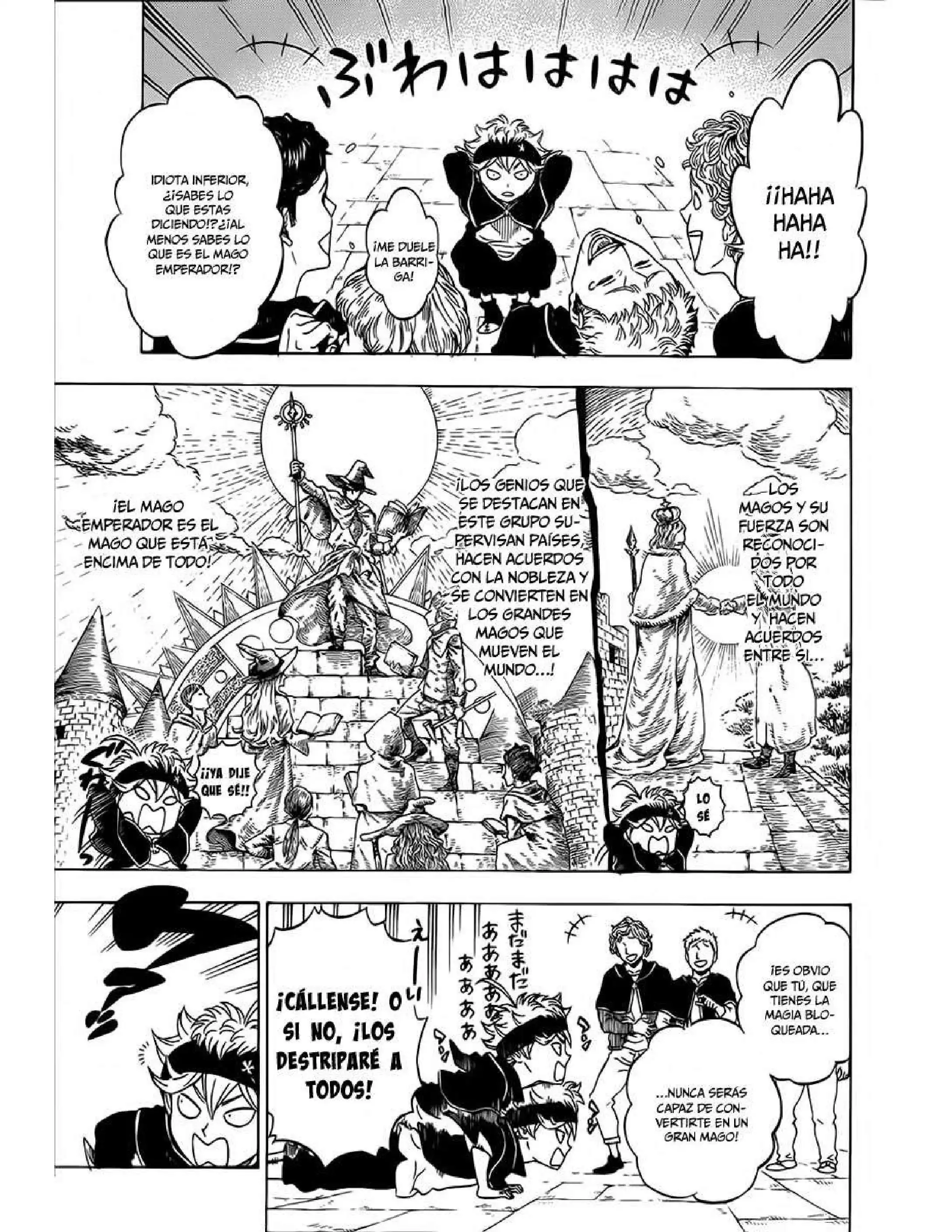 Página 9 — Black Clover Capítulo 1