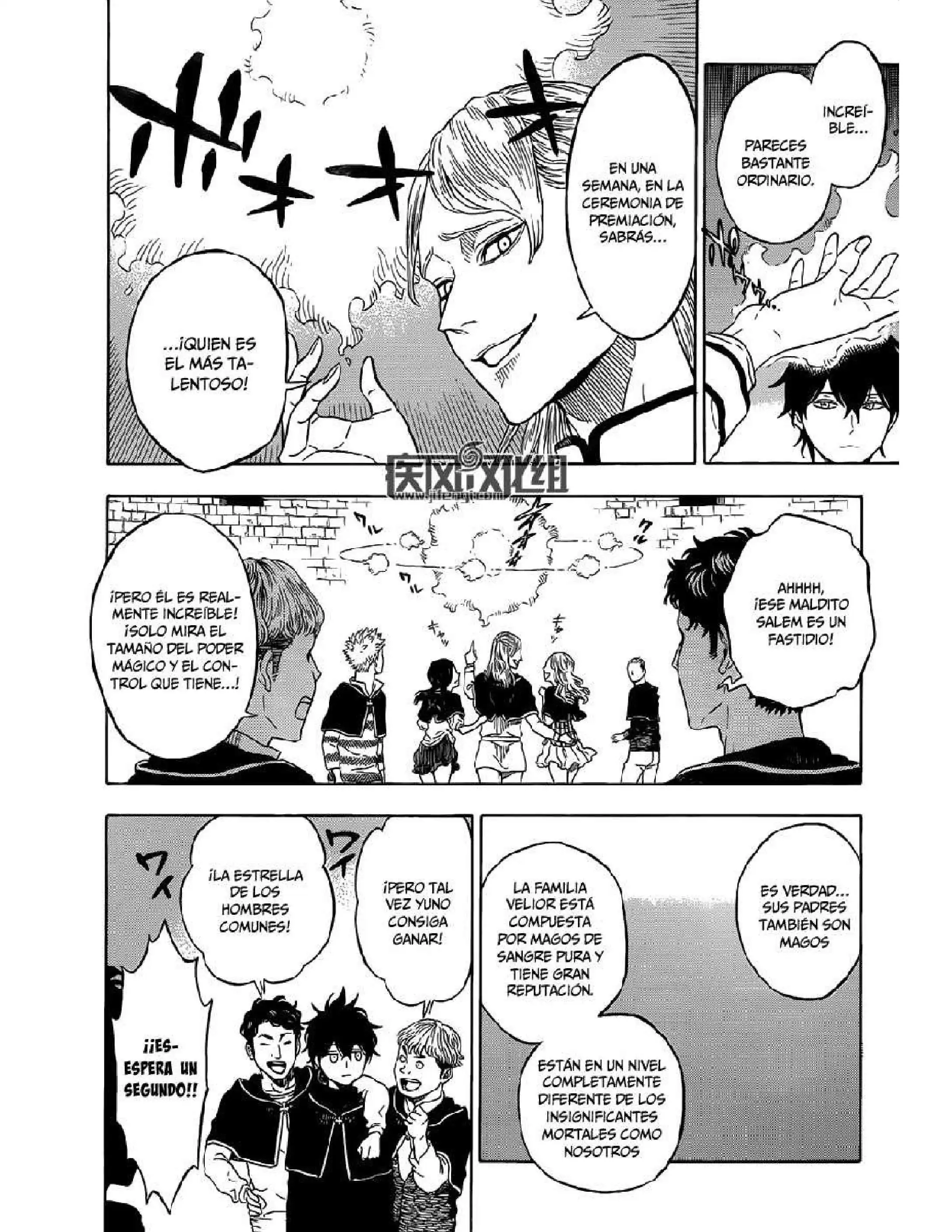 Página 12 — Black Clover Capítulo 1