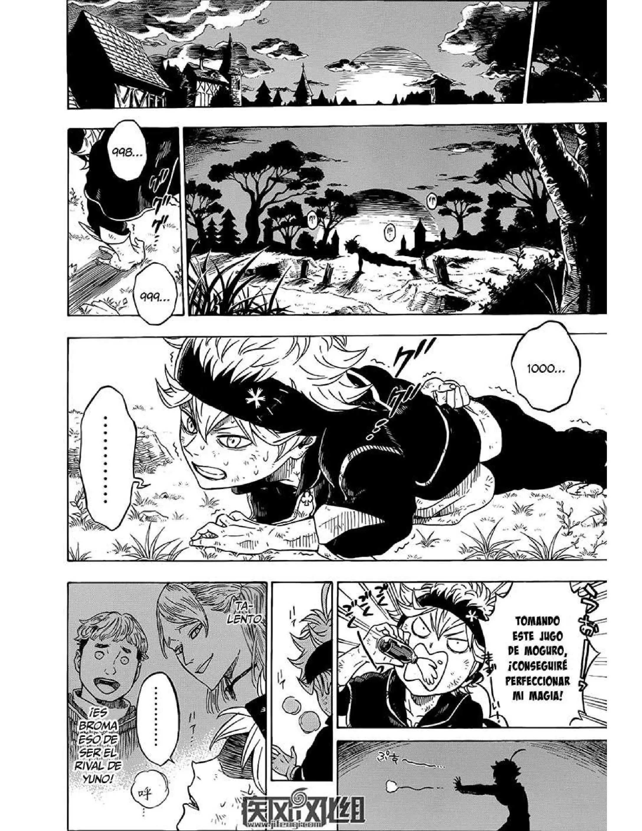 Página 14 — Black Clover Capítulo 1