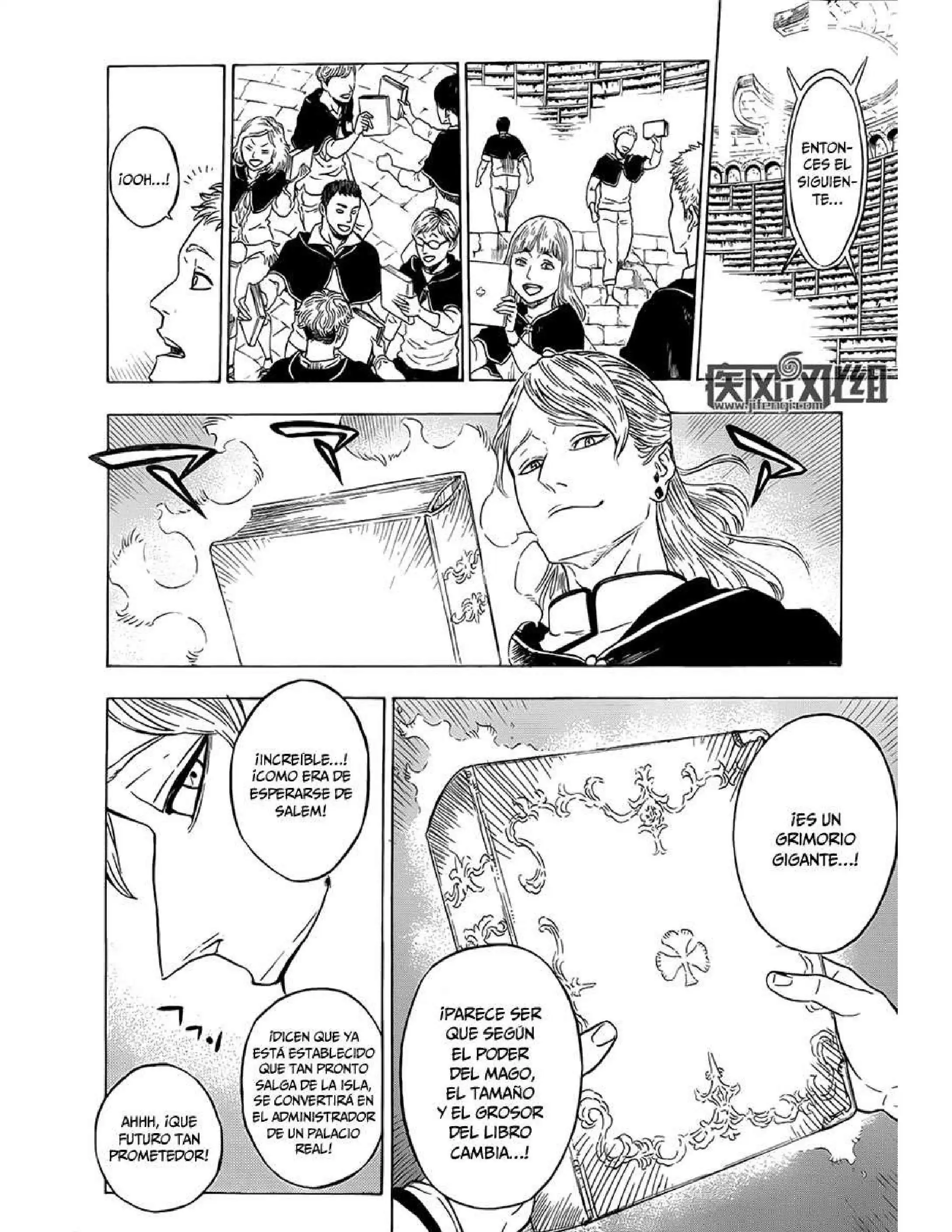 Página 18 — Black Clover Capítulo 1