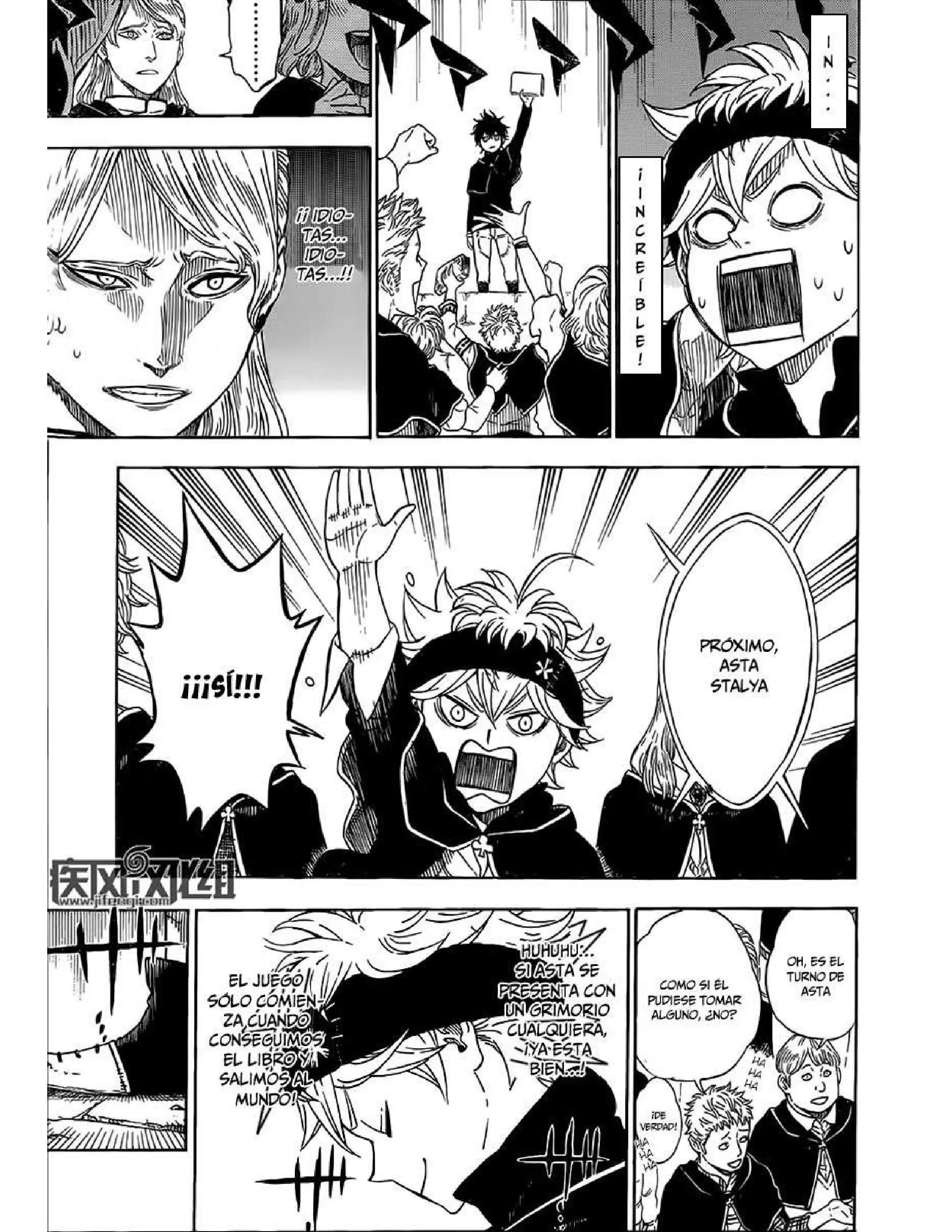 Página 21 — Black Clover Capítulo 1