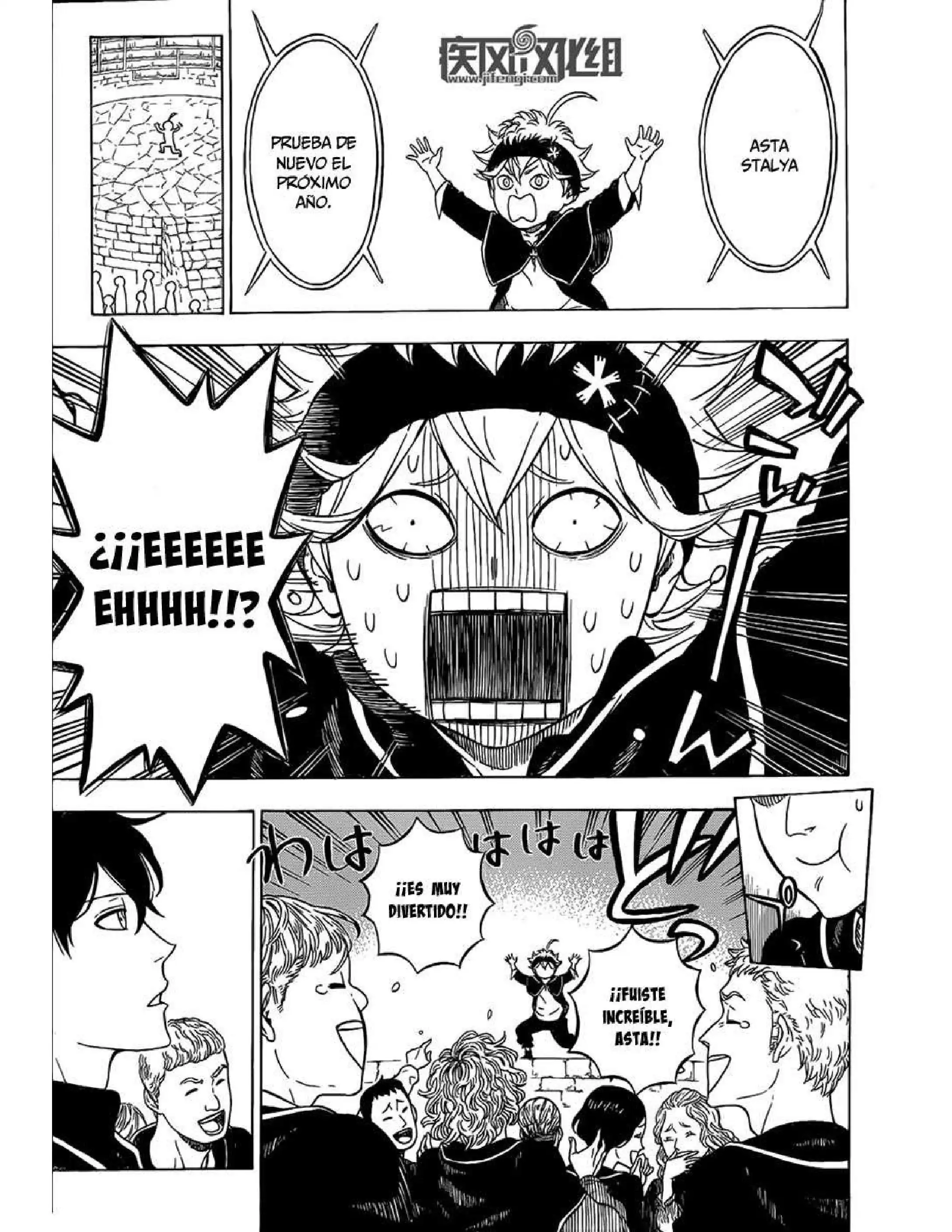 Página 23 — Black Clover Capítulo 1