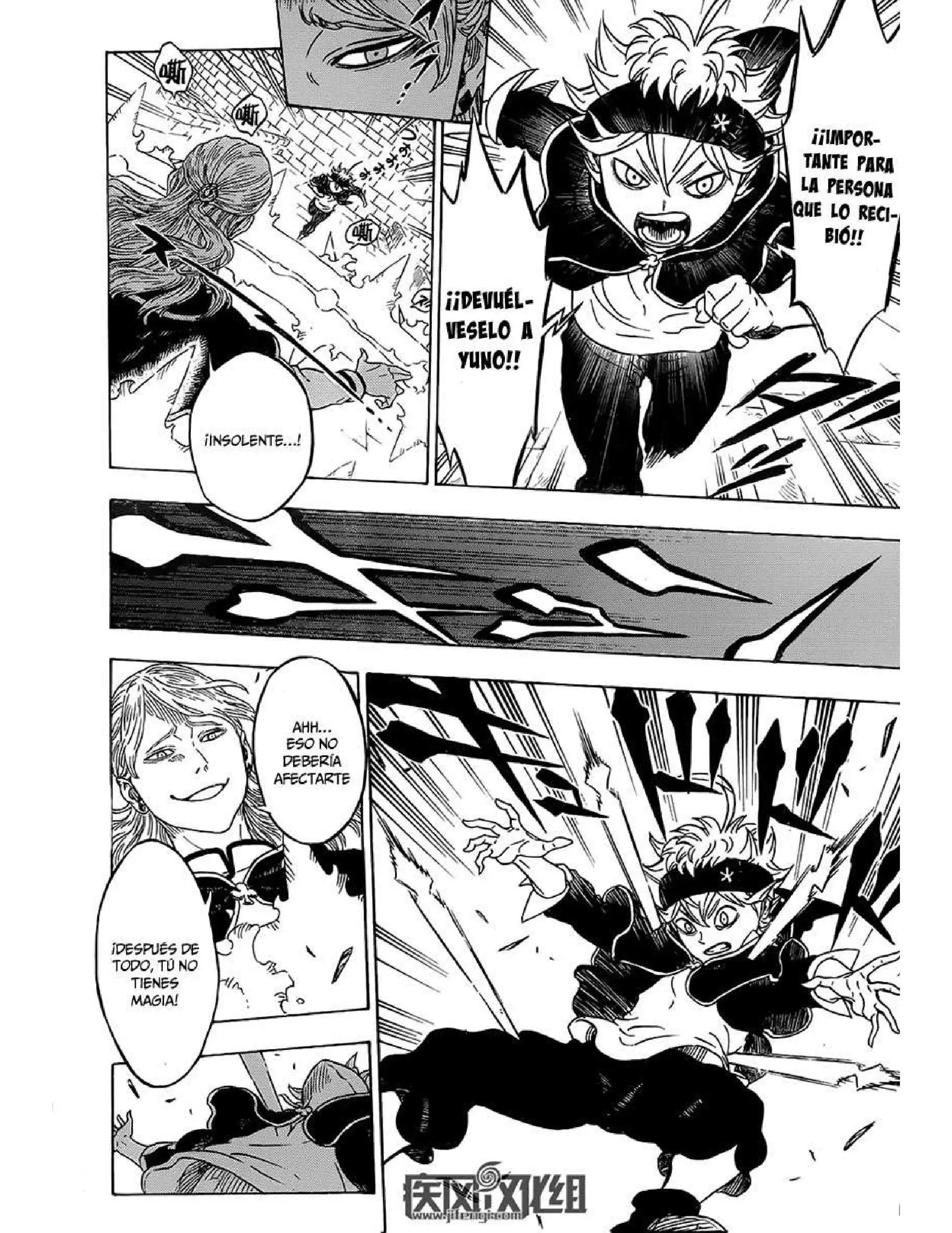 Página 34 — Black Clover Capítulo 1