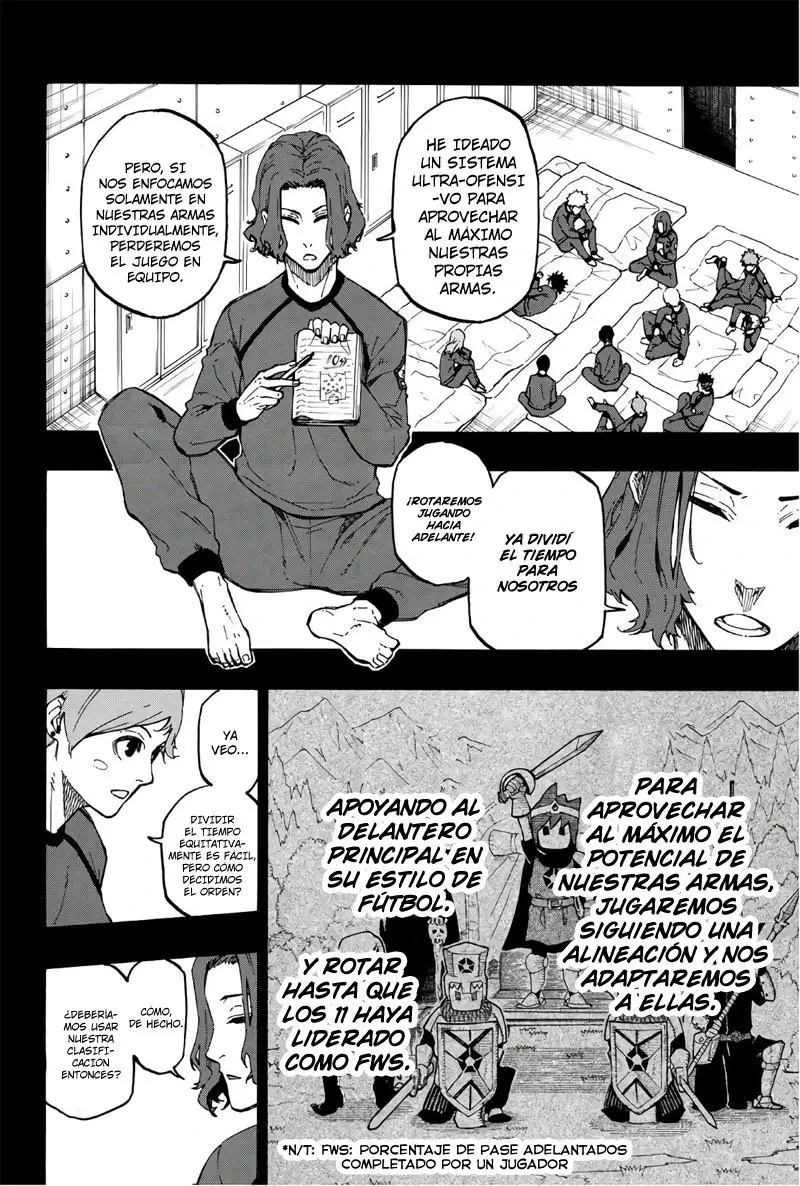 Página 4 — Blue Lock Capítulo 10