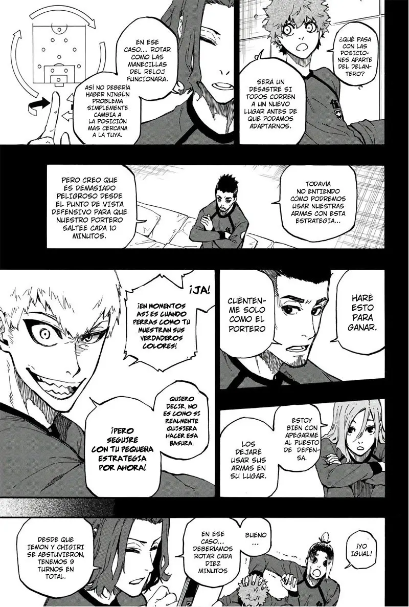 Página 5 — Blue Lock Capítulo 10