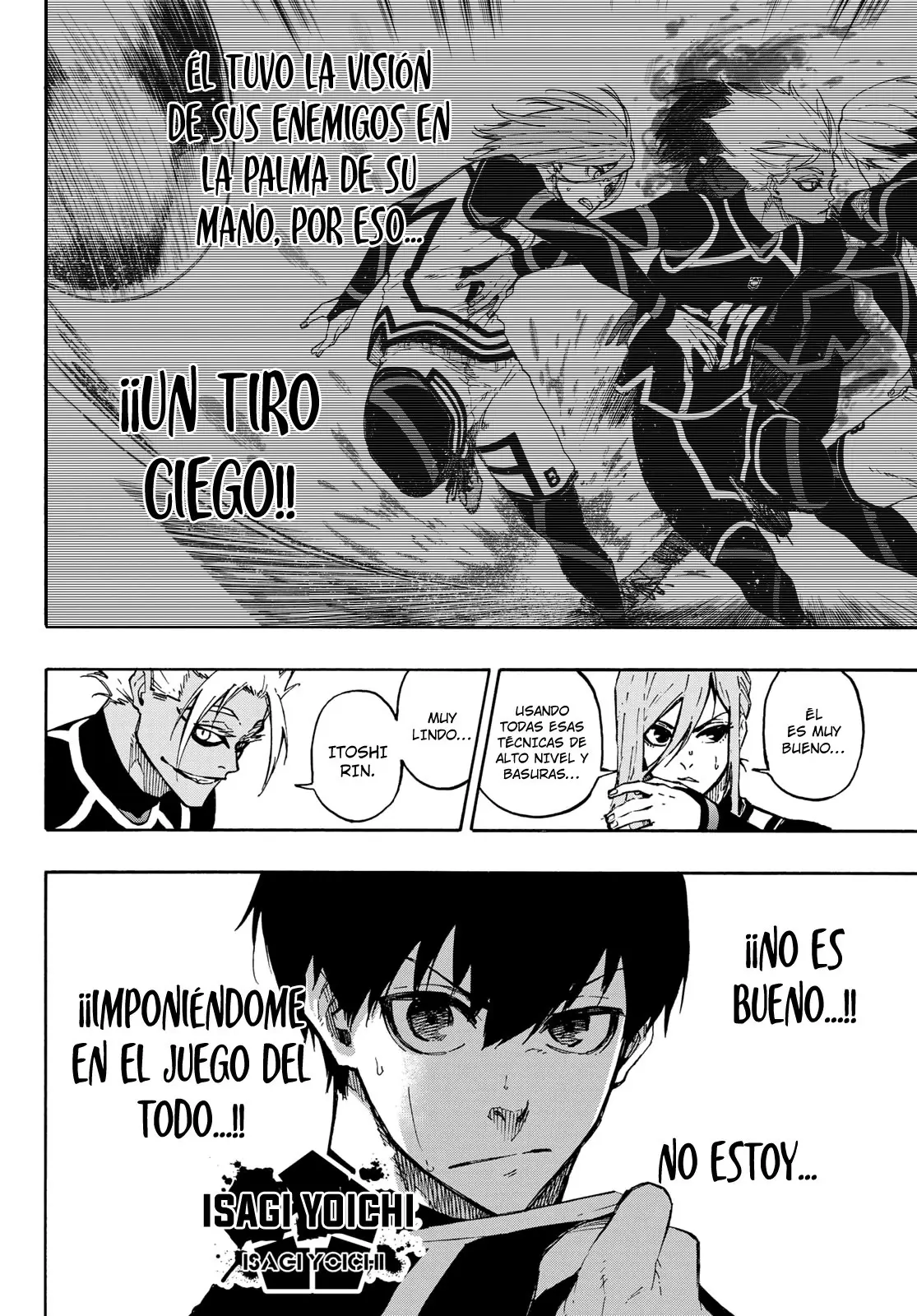 Página 3 — Blue Lock Capítulo 100