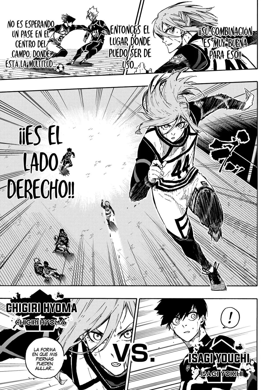 Página 8 — Blue Lock Capítulo 100