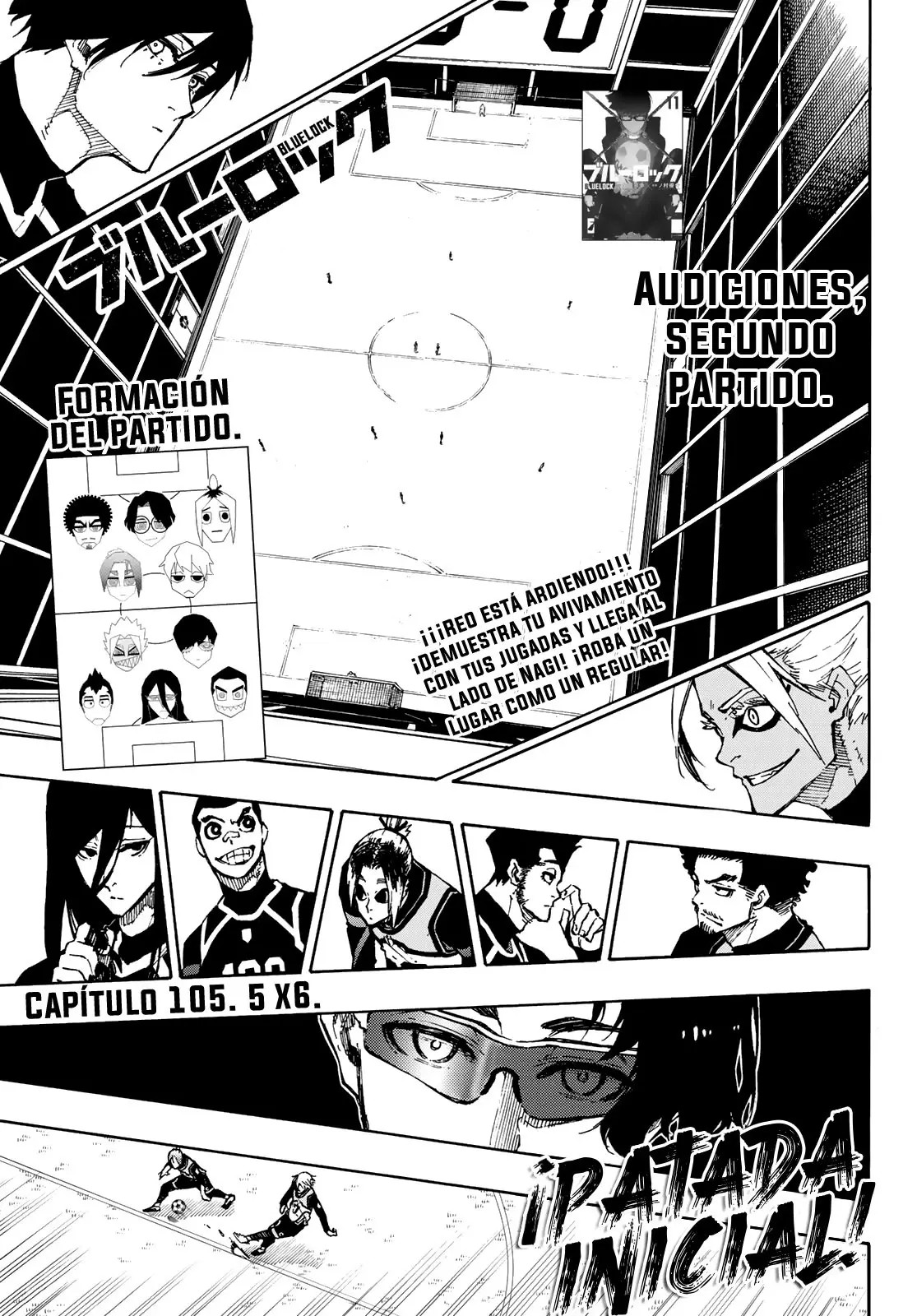 Página 2 — Blue Lock Capítulo 105