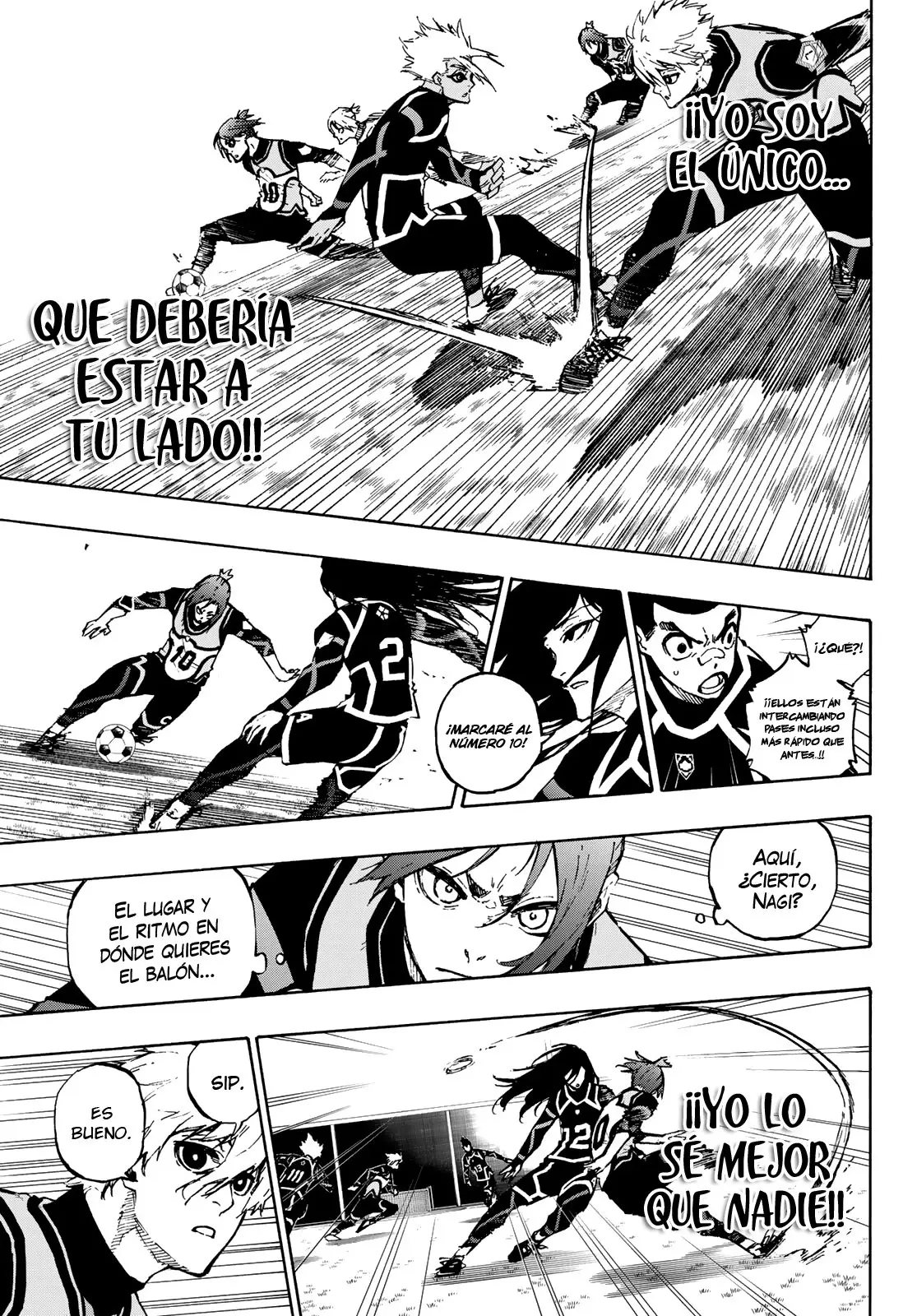 Página 4 — Blue Lock Capítulo 105