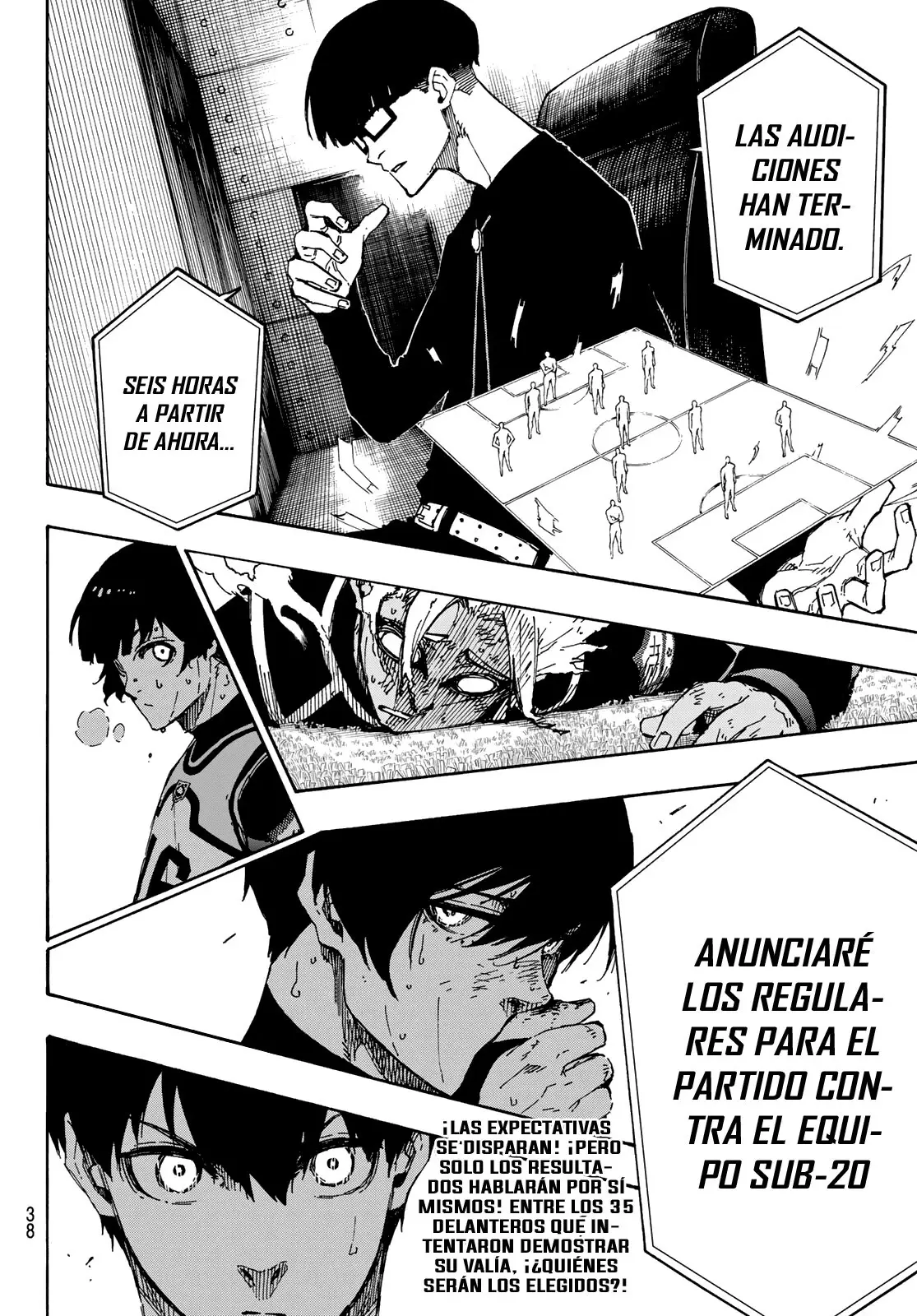Página 18 — Blue Lock Capítulo 107