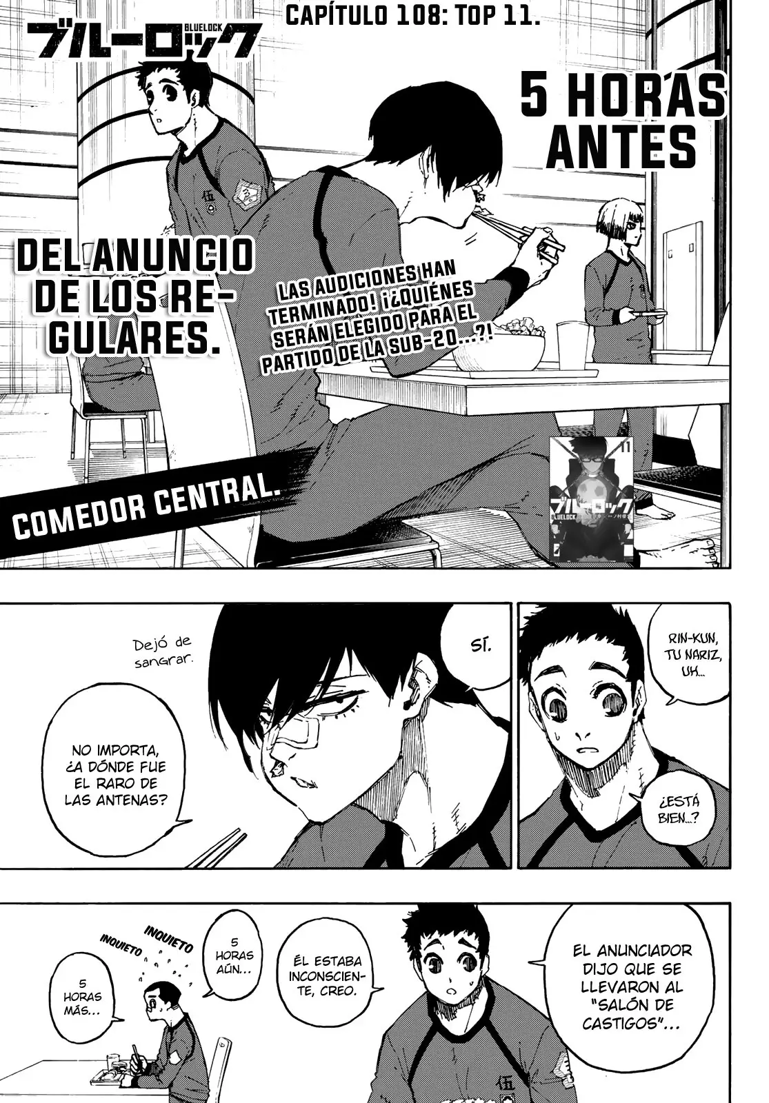 Página 2 — Blue Lock Capítulo 108
