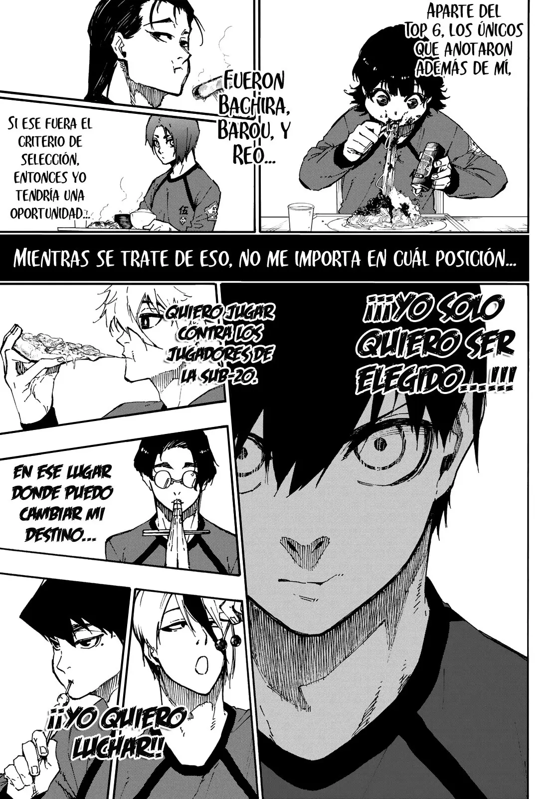 Página 4 — Blue Lock Capítulo 108