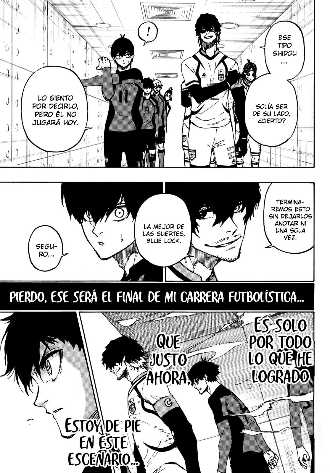 Página 9 — Blue Lock Capítulo 112