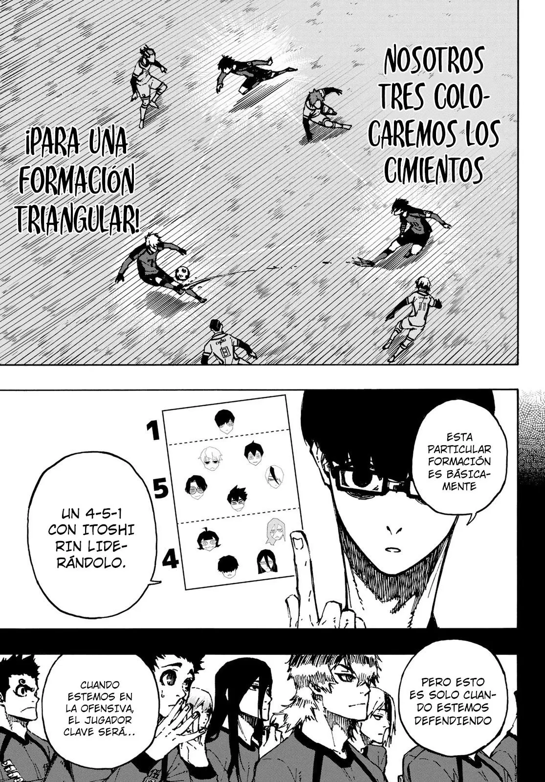 Página 4 — Blue Lock Capítulo 113