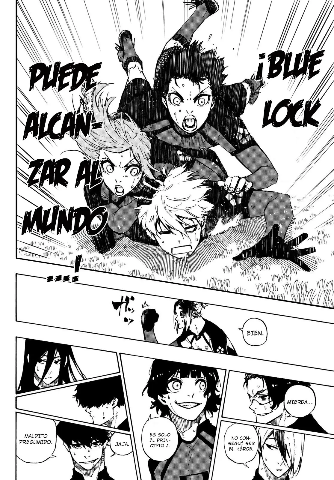 Página 4 — Blue Lock Capítulo 118