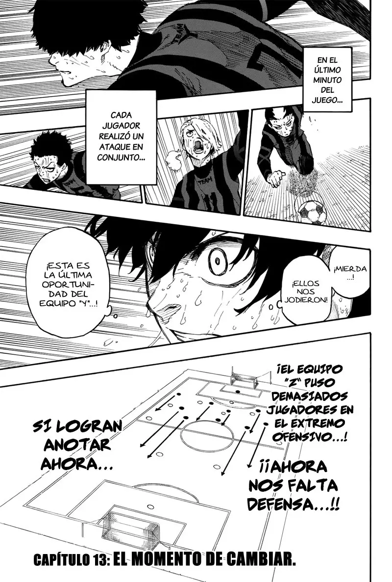 Página 2 — Blue Lock Capítulo 13