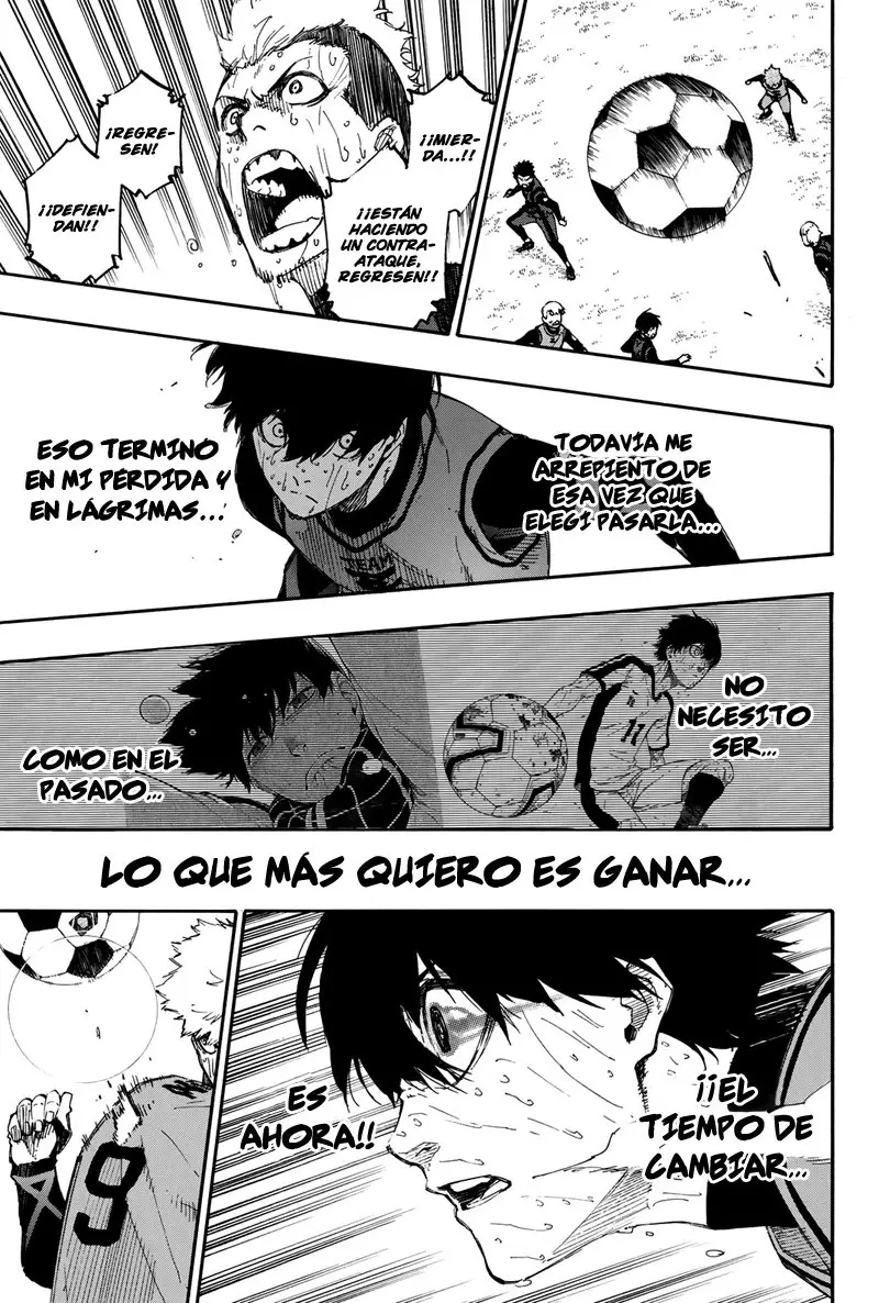 Página 8 — Blue Lock Capítulo 13