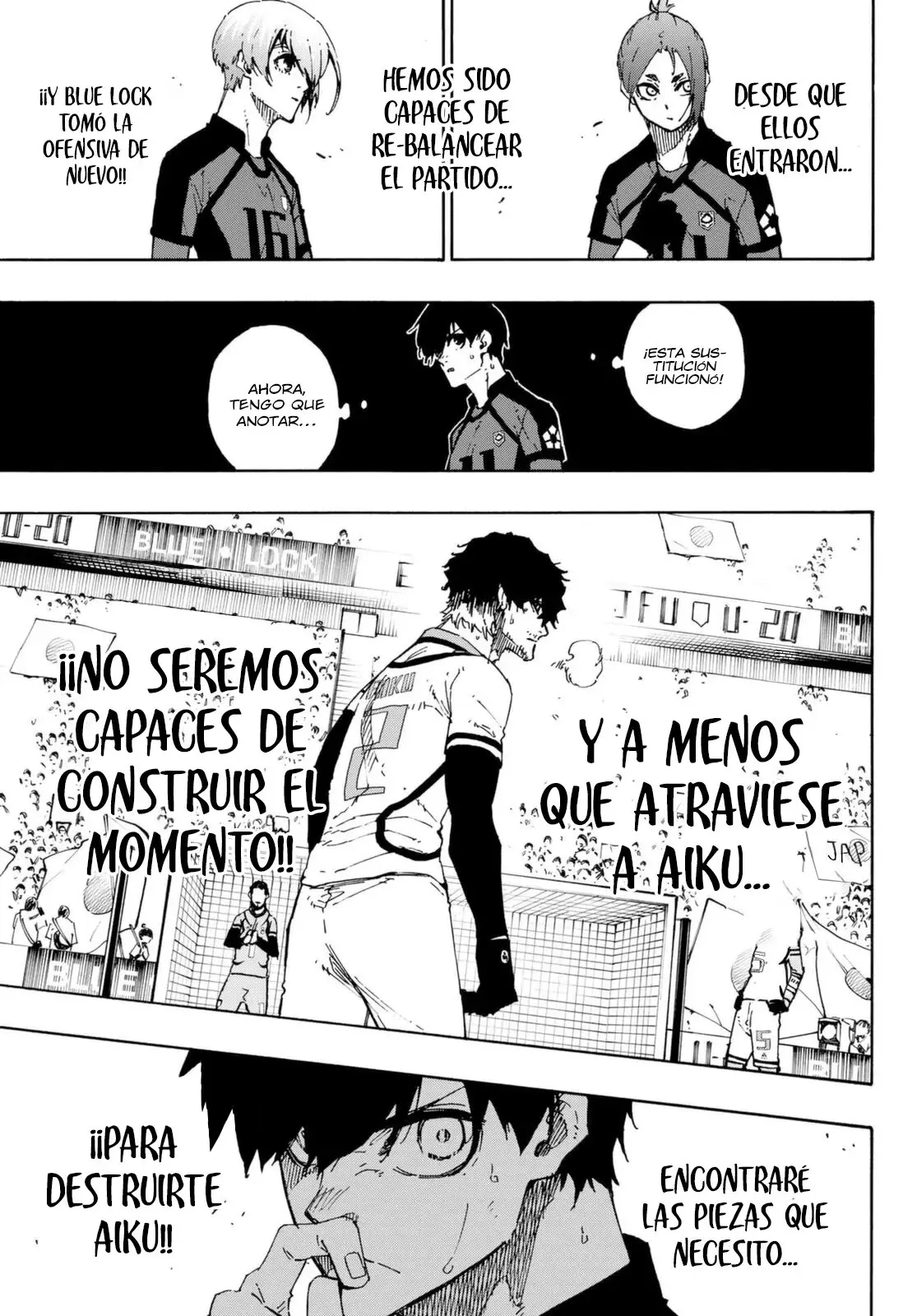 Página 4 — Blue Lock Capítulo 130