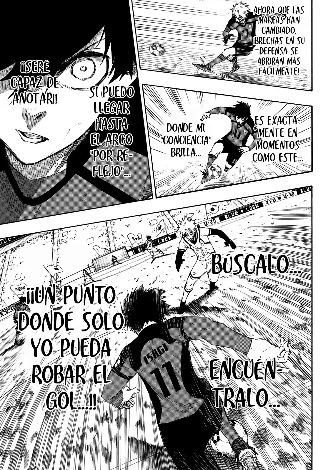 Página 4 — Blue Lock Capítulo 136