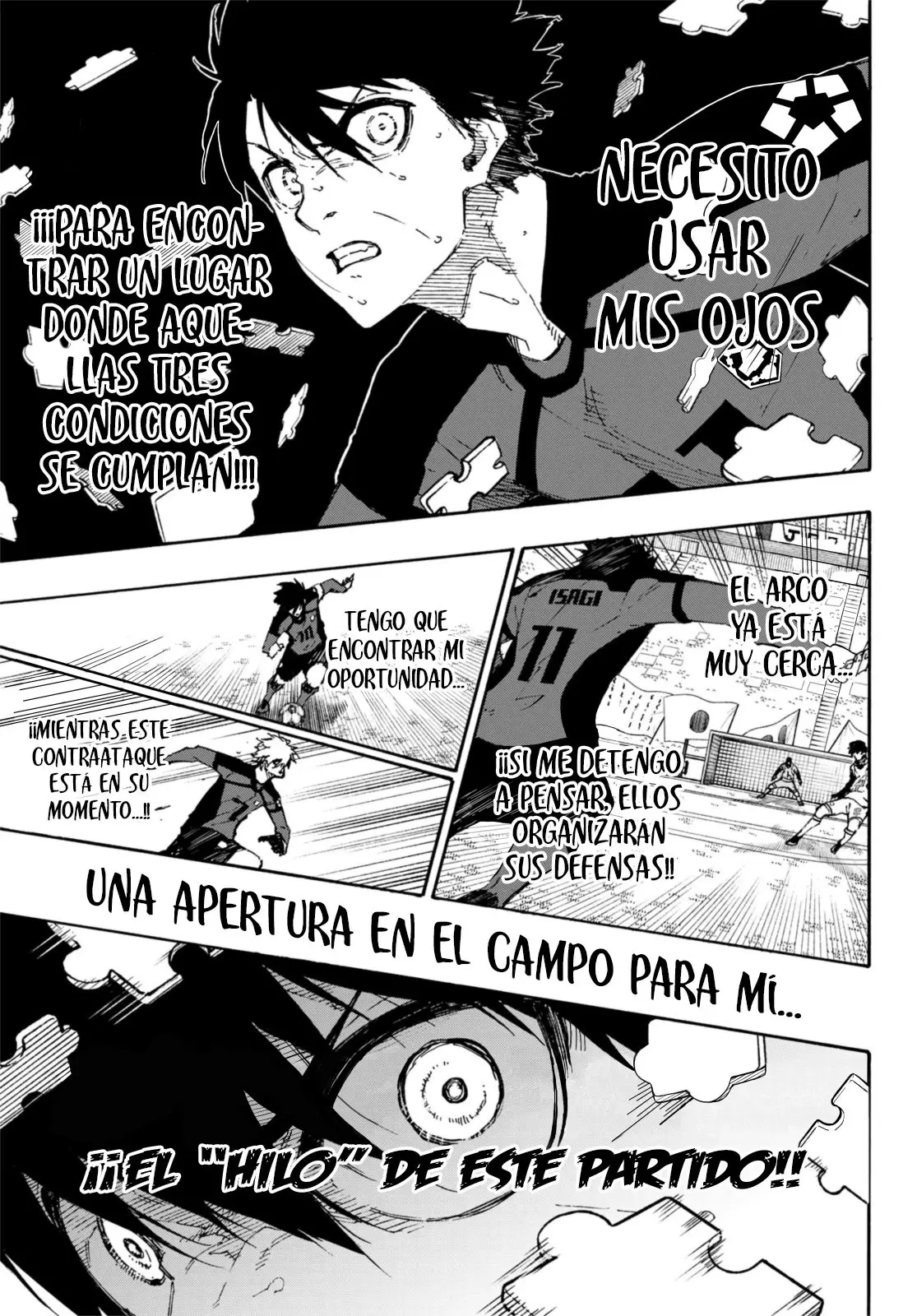 Página 10 — Blue Lock Capítulo 136
