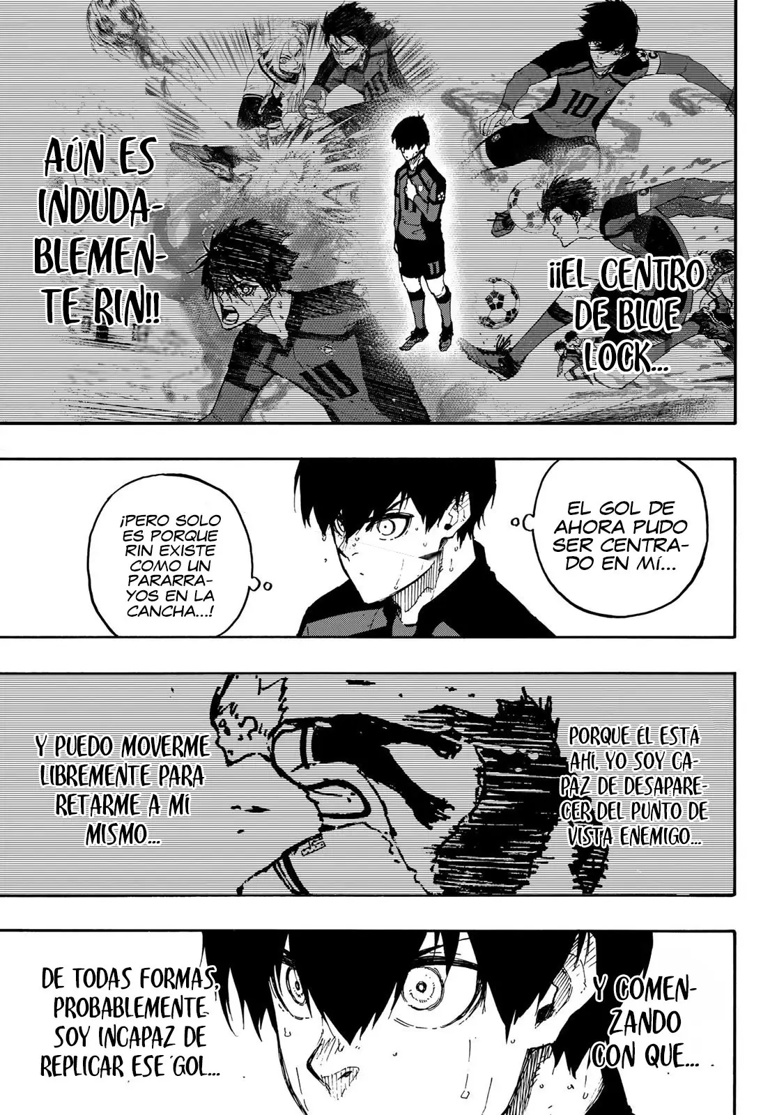 Página 4 — Blue Lock Capítulo 139