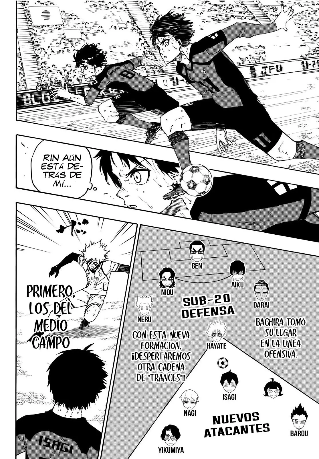 Página 4 — Blue Lock Capítulo 141