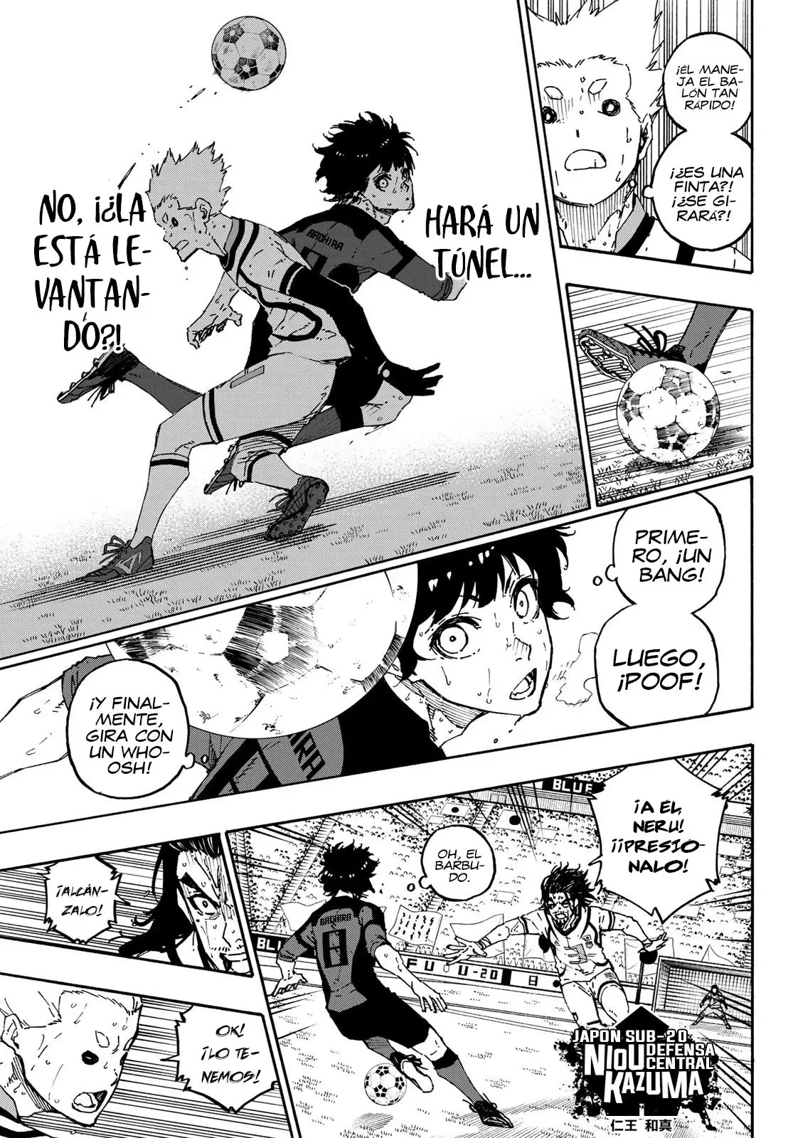 Página 9 — Blue Lock Capítulo 141