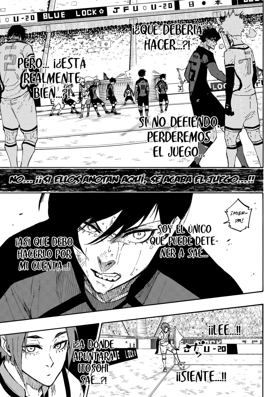 Página 4 — Blue Lock Capítulo 143