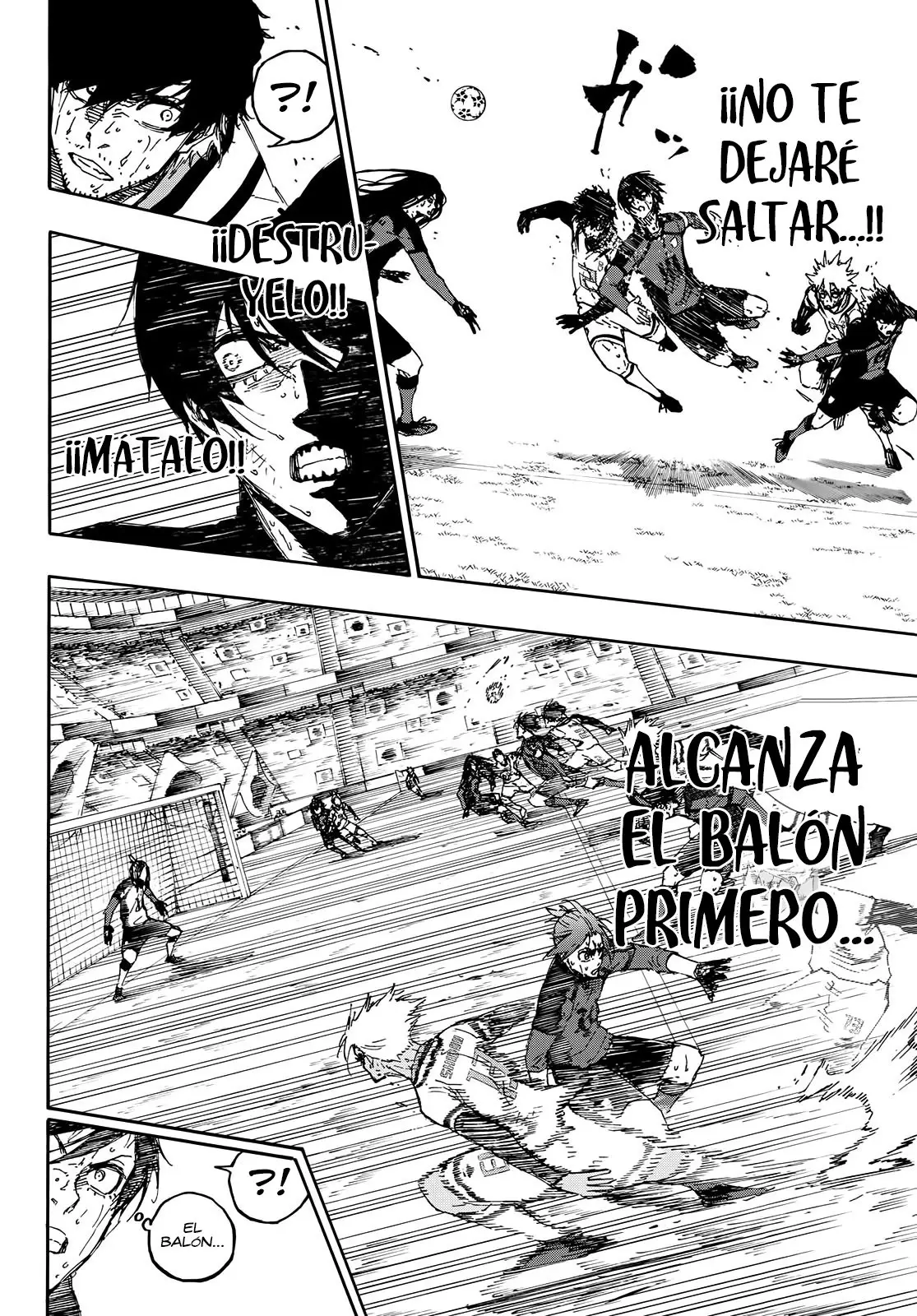 Página 8 — Blue Lock Capítulo 143