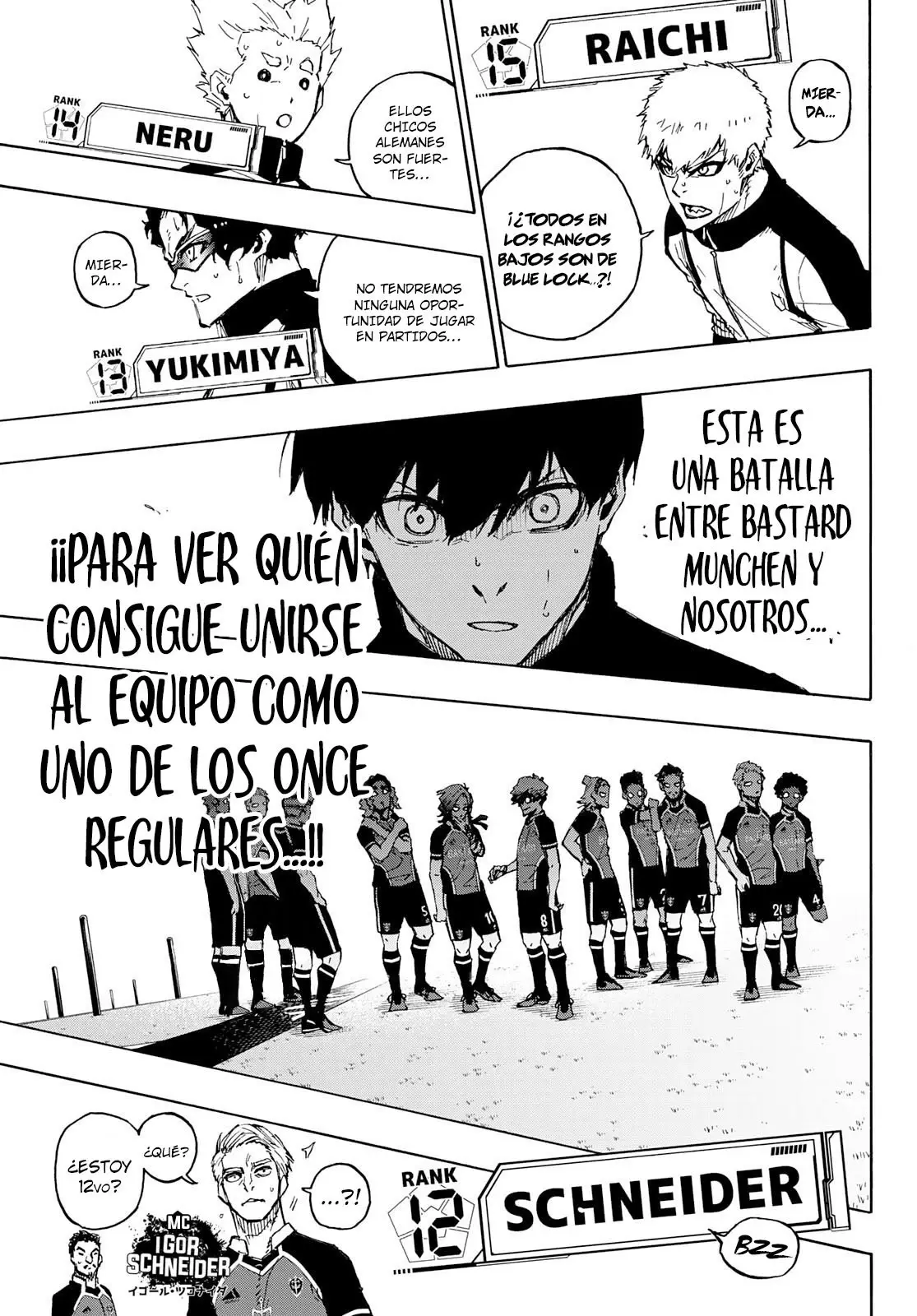Página 16 — Blue Lock Capítulo 157