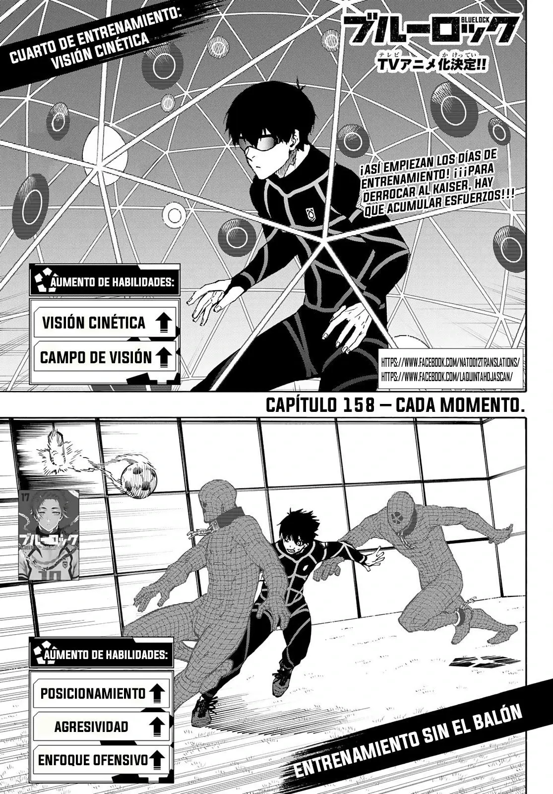 Página 2 — Blue Lock Capítulo 158