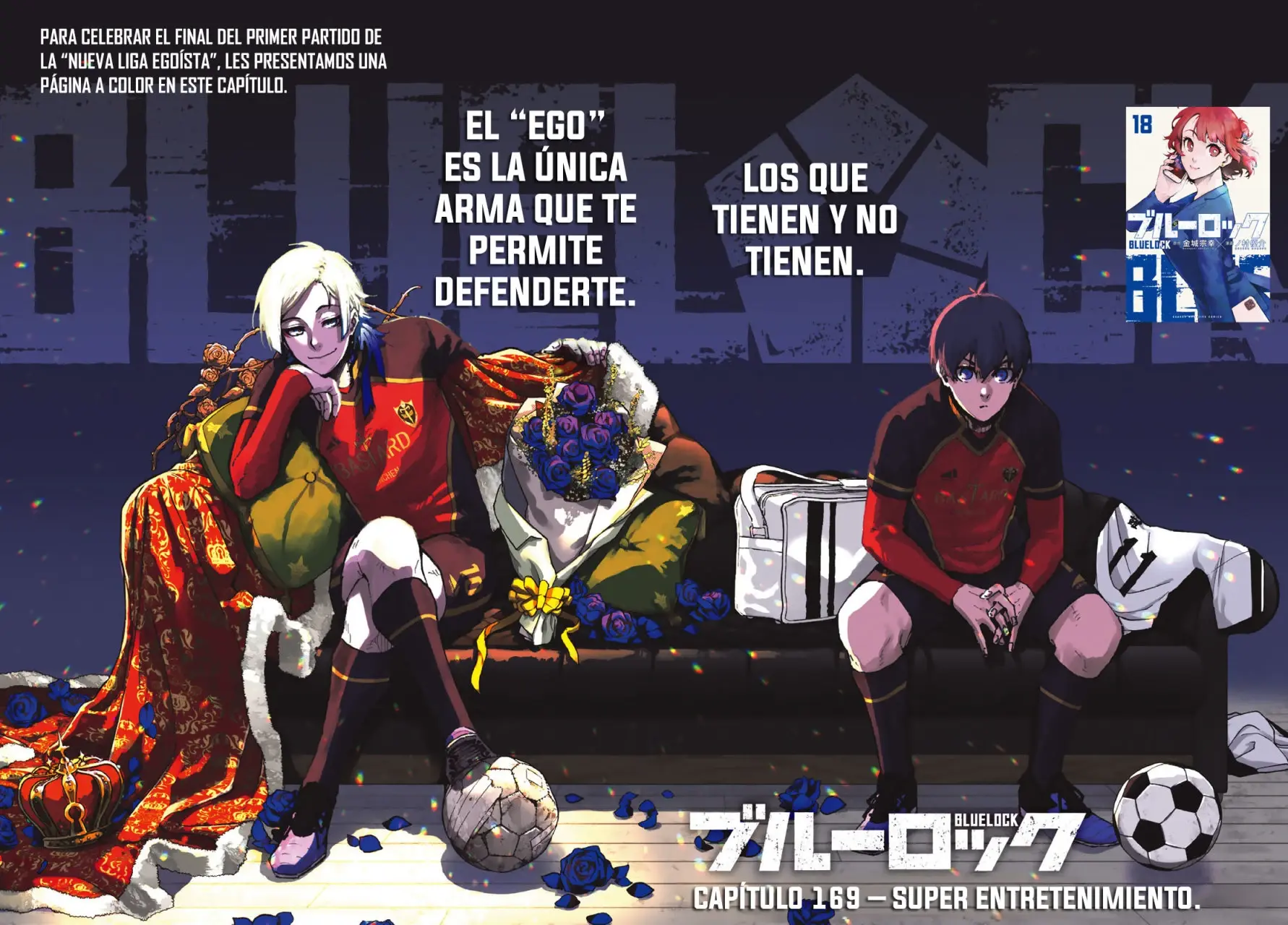 Página 2 — Blue Lock Capítulo 169