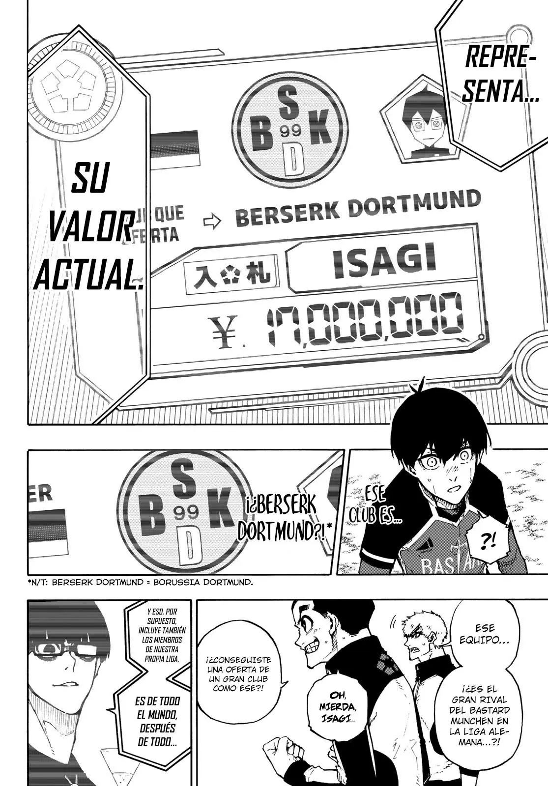 Página 4 — Blue Lock Capítulo 169