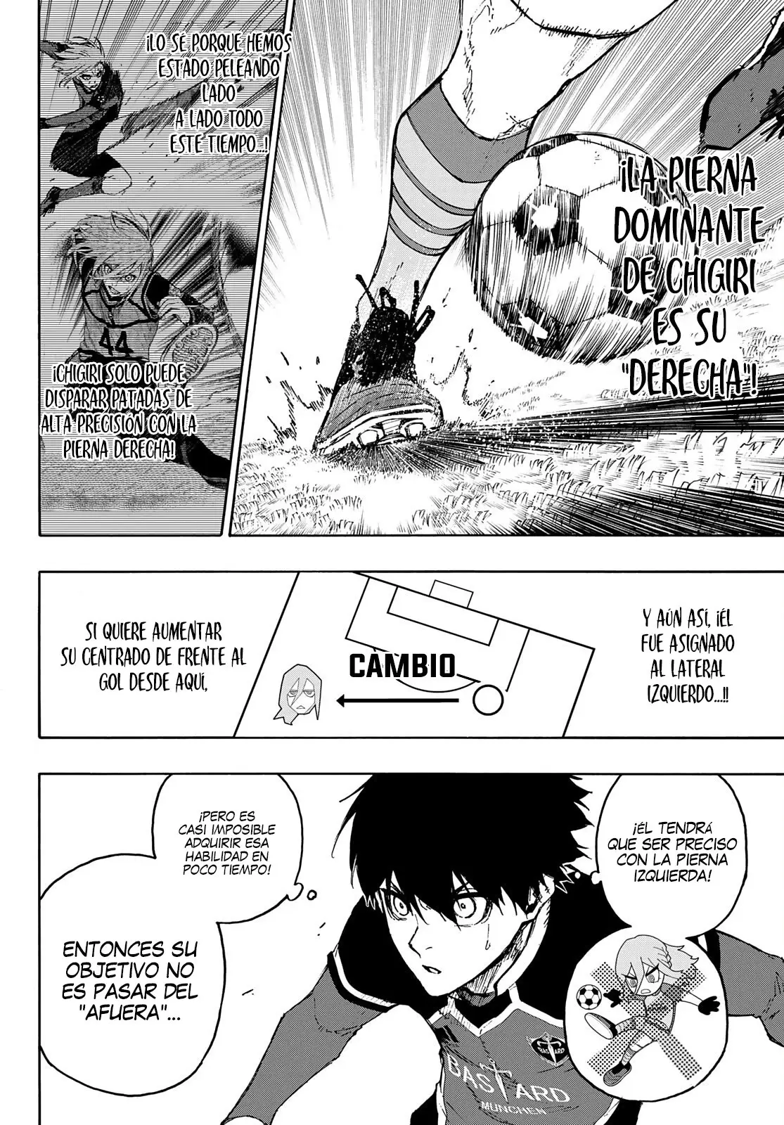 Página 2 — Blue Lock Capítulo 176