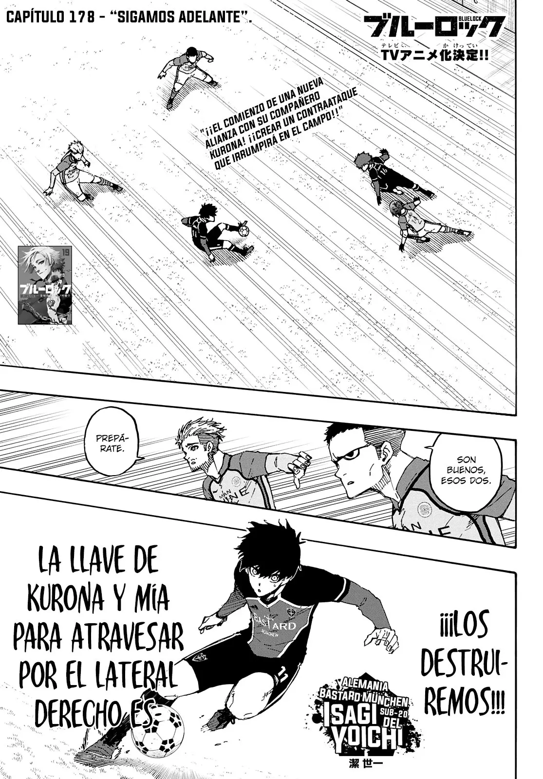 Página 2 — Blue Lock Capítulo 178